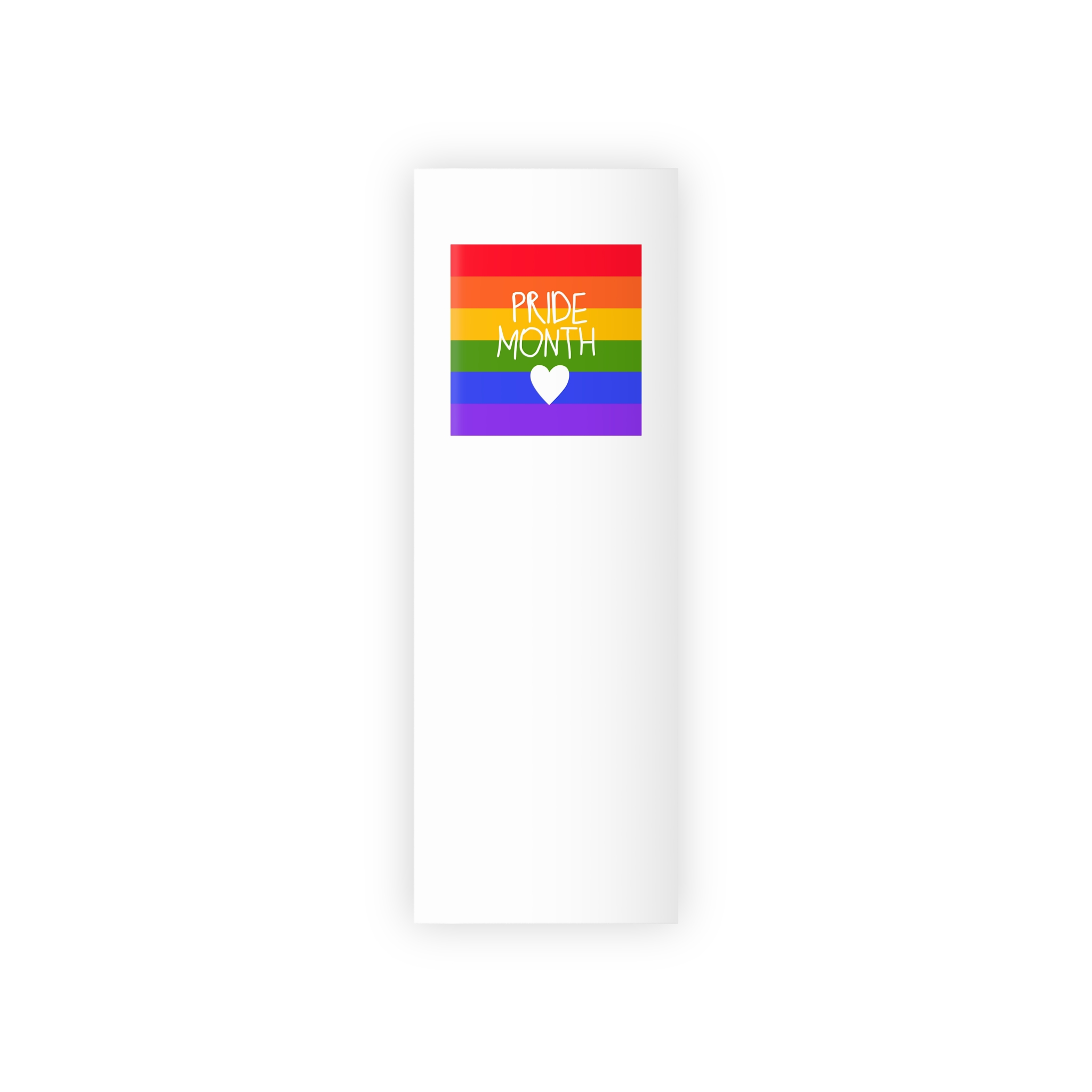 Cute Simple Banner Pride Month Symbols Pride Month With Lgbtq Flag Colours Gift Wrapping Paper Rolls 1pc - Image 5