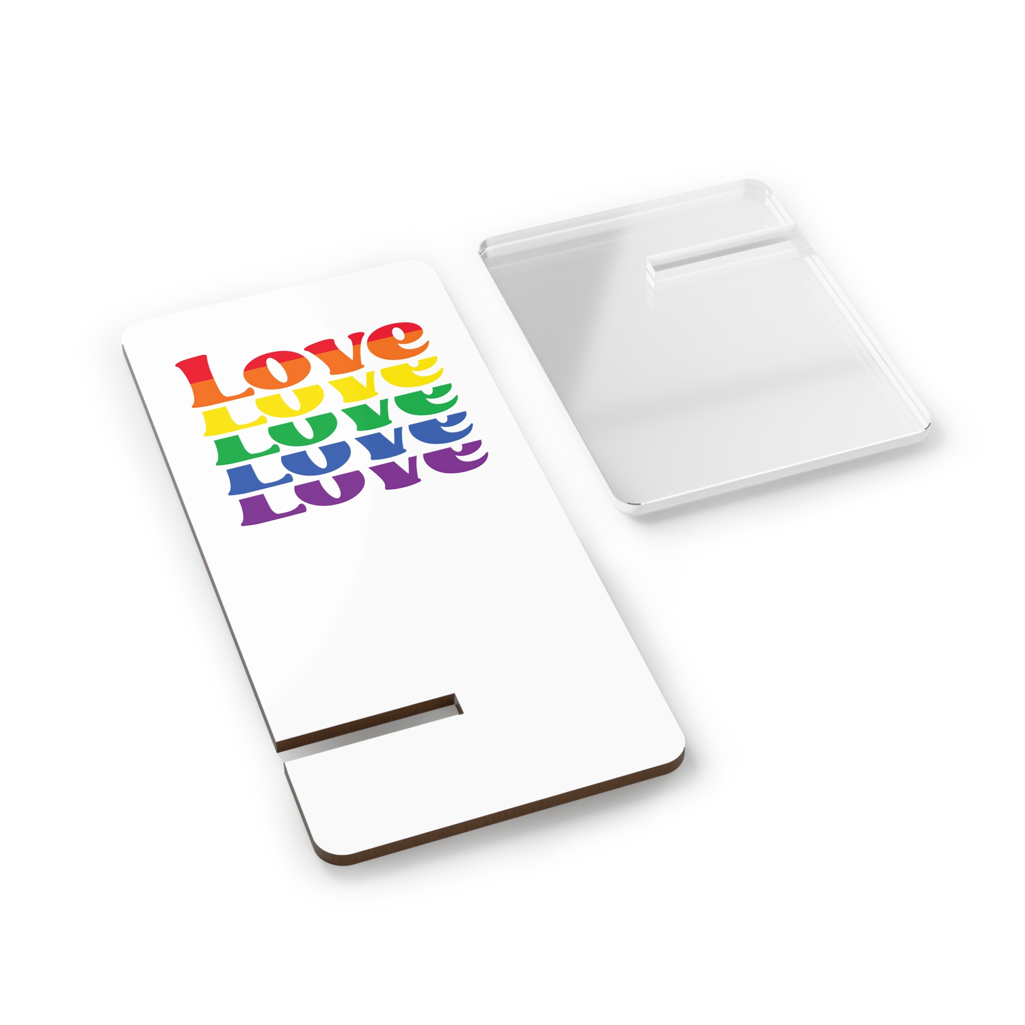 Gay Pride Svg Design (1) Mobile Display Stand For Smartphones - Image 2