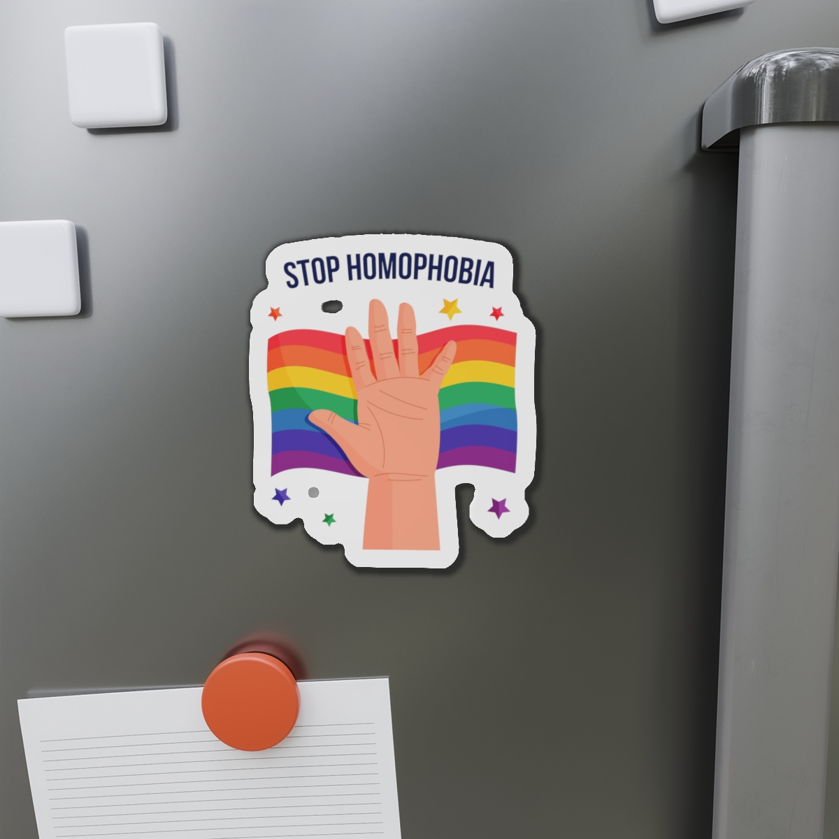 Stop Homophobia Die Cut Magnets - Image 11