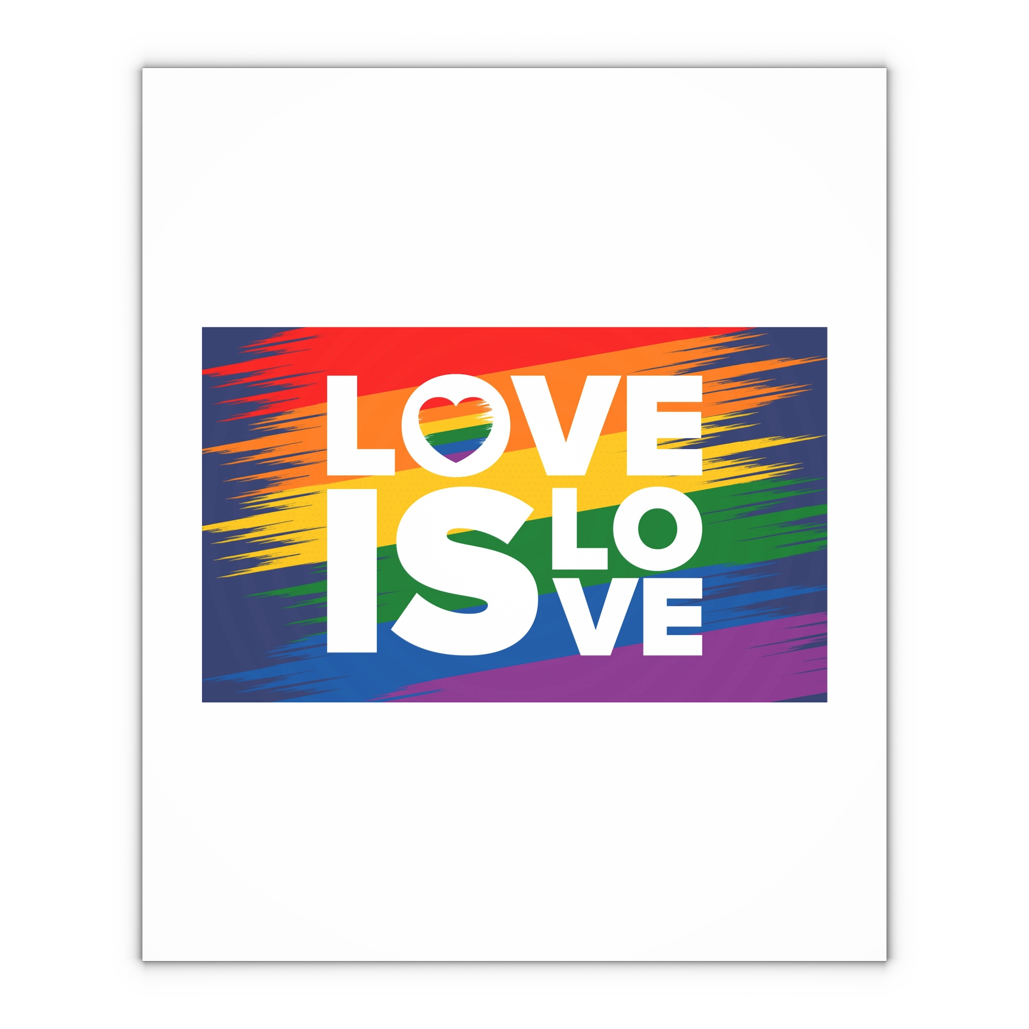 Lgbt Pride Month June Lesbian Gay Bisexual Transgender Lgbt Rainbow Flag Vector Illustration Gift Wrapping Paper Sheets 1pc - Image 4
