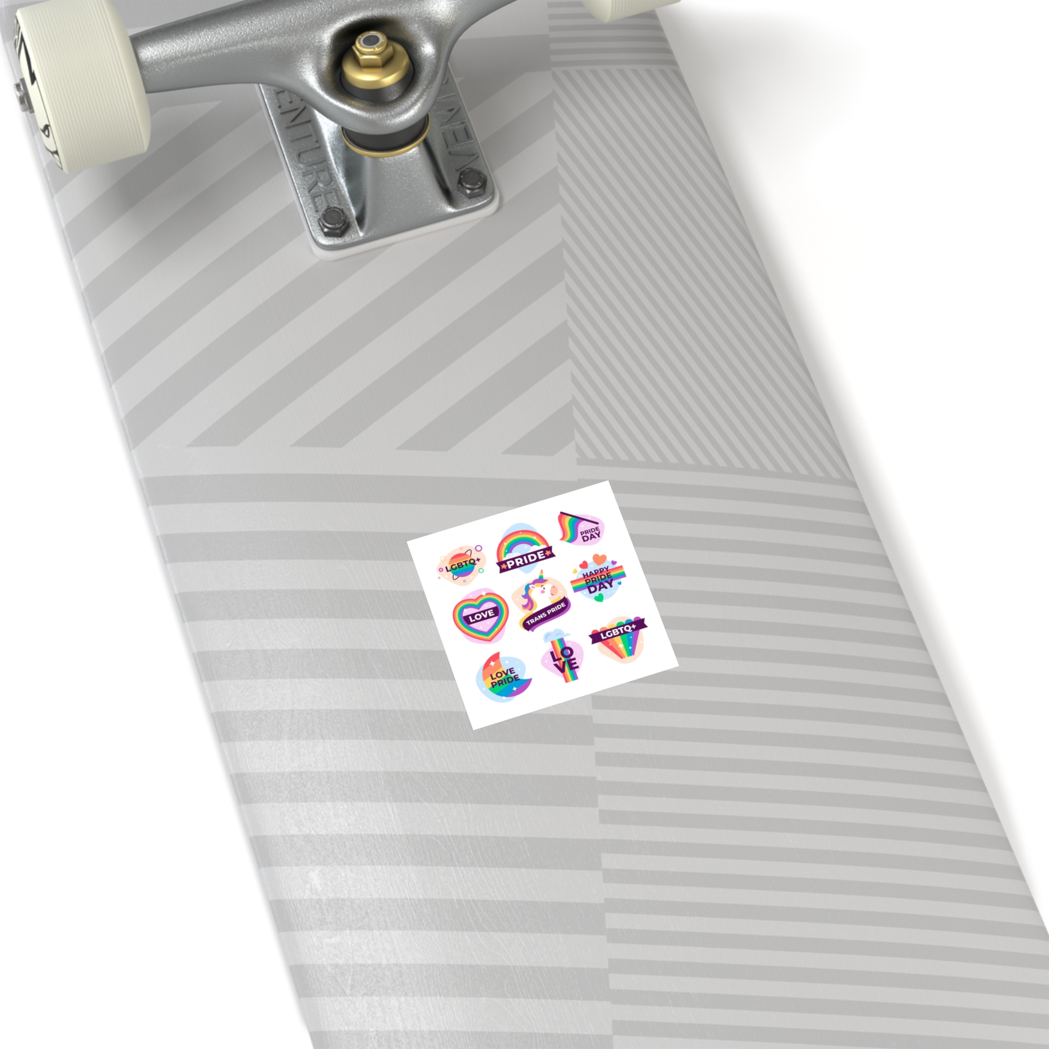 Labels Design Pride Day Event Laminate Stickers Square - Image 4