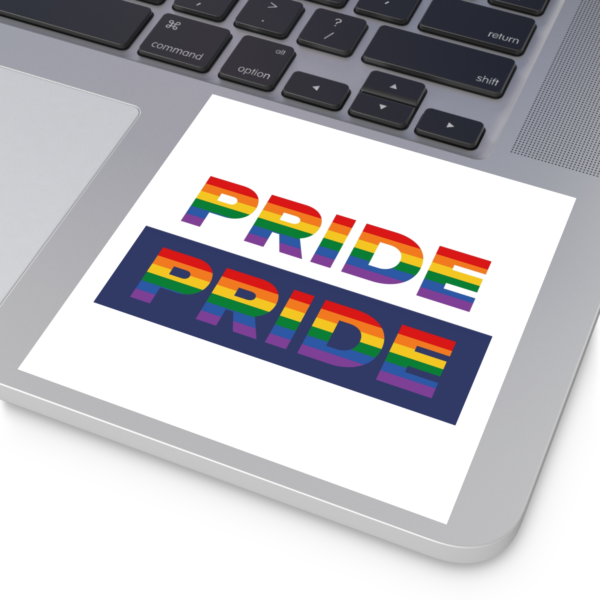 Lgbt Pride Month June Lesbian Gay Bisexual Transgender Lgbtq Flag Rainbow Vector(3) Laminate Stickers Square - Image 39