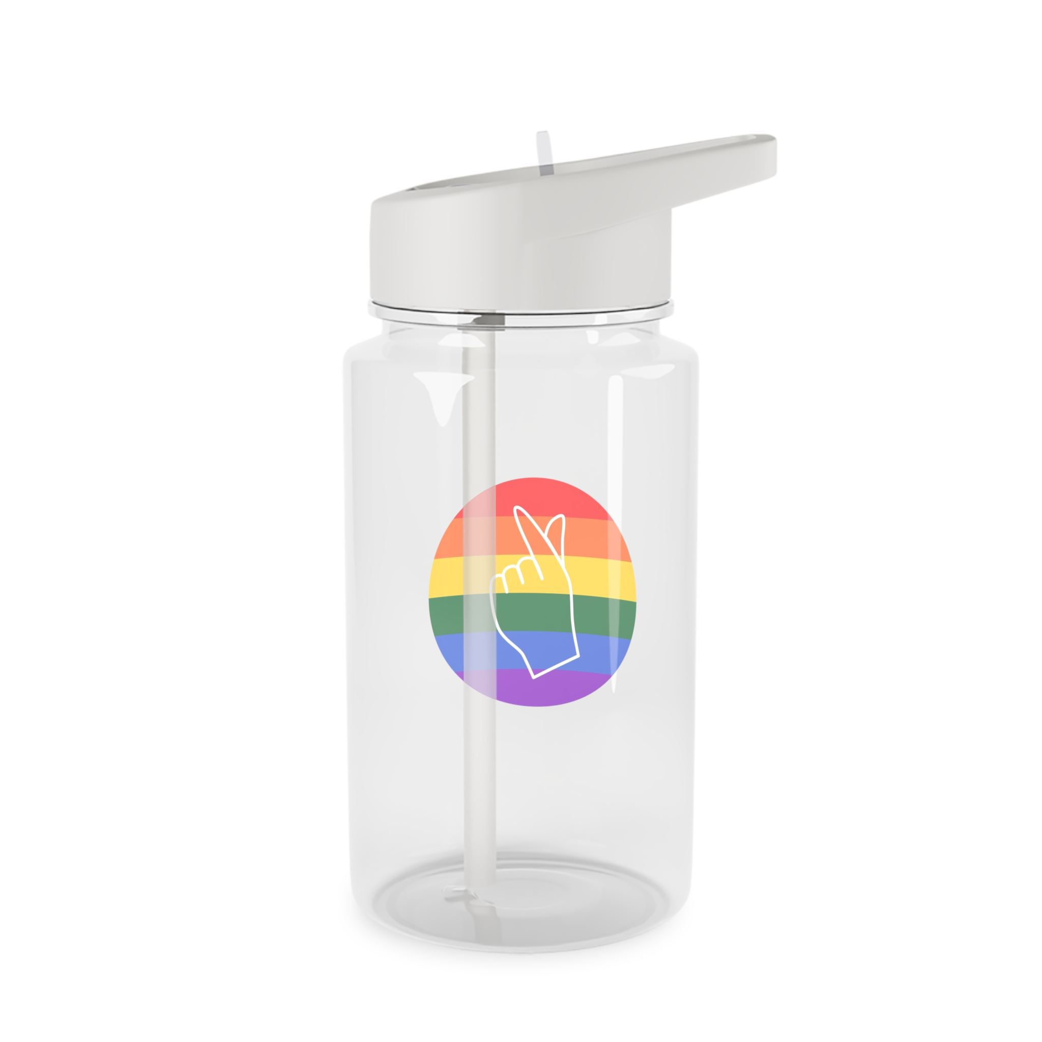 Lgbtq Diversity Rainbow Pride Concept Vector Isolated Illustration Tritan Water Bottle - Image 2