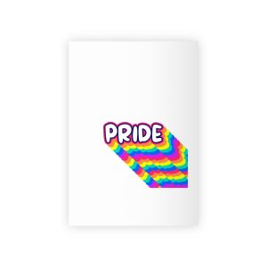 Pride Text Lettering Pride Month Celebration Poster Gift Wrapping Paper Rolls 1pc