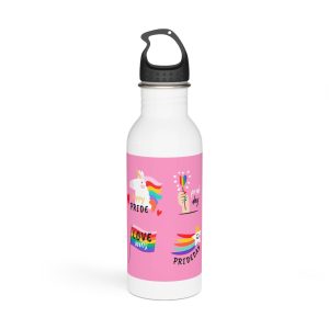 Pride Day Label Collection Theme Stainless Steel Water Bottle