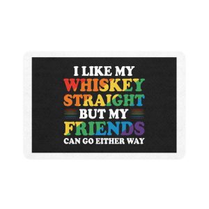 Pride Gay Lgbt Rainbow Tshirt Design(4) Pet Food Mat 12x18