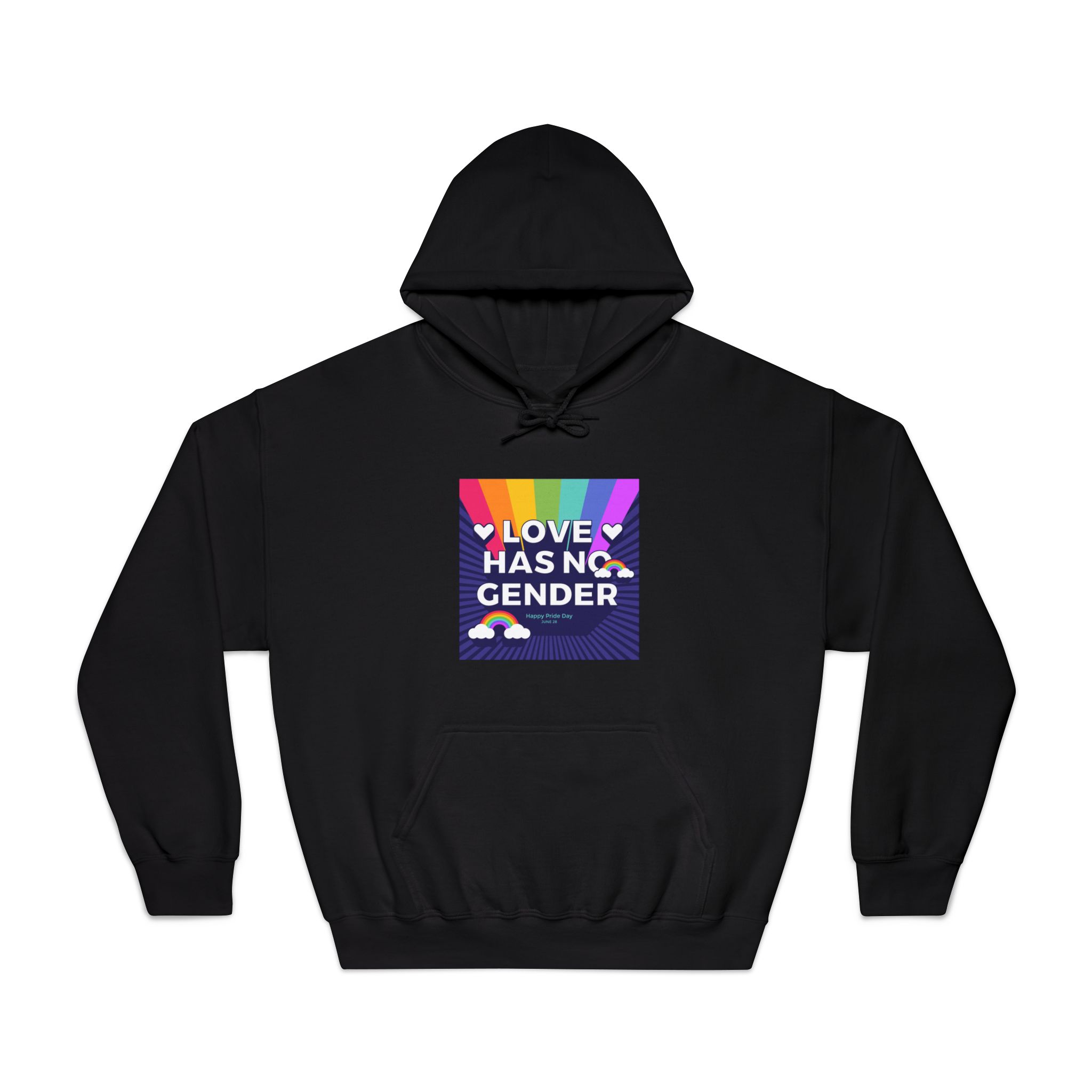 Pride Day Concept(3) Unisex Dryblend Hooded Sweatshirt - Image 9