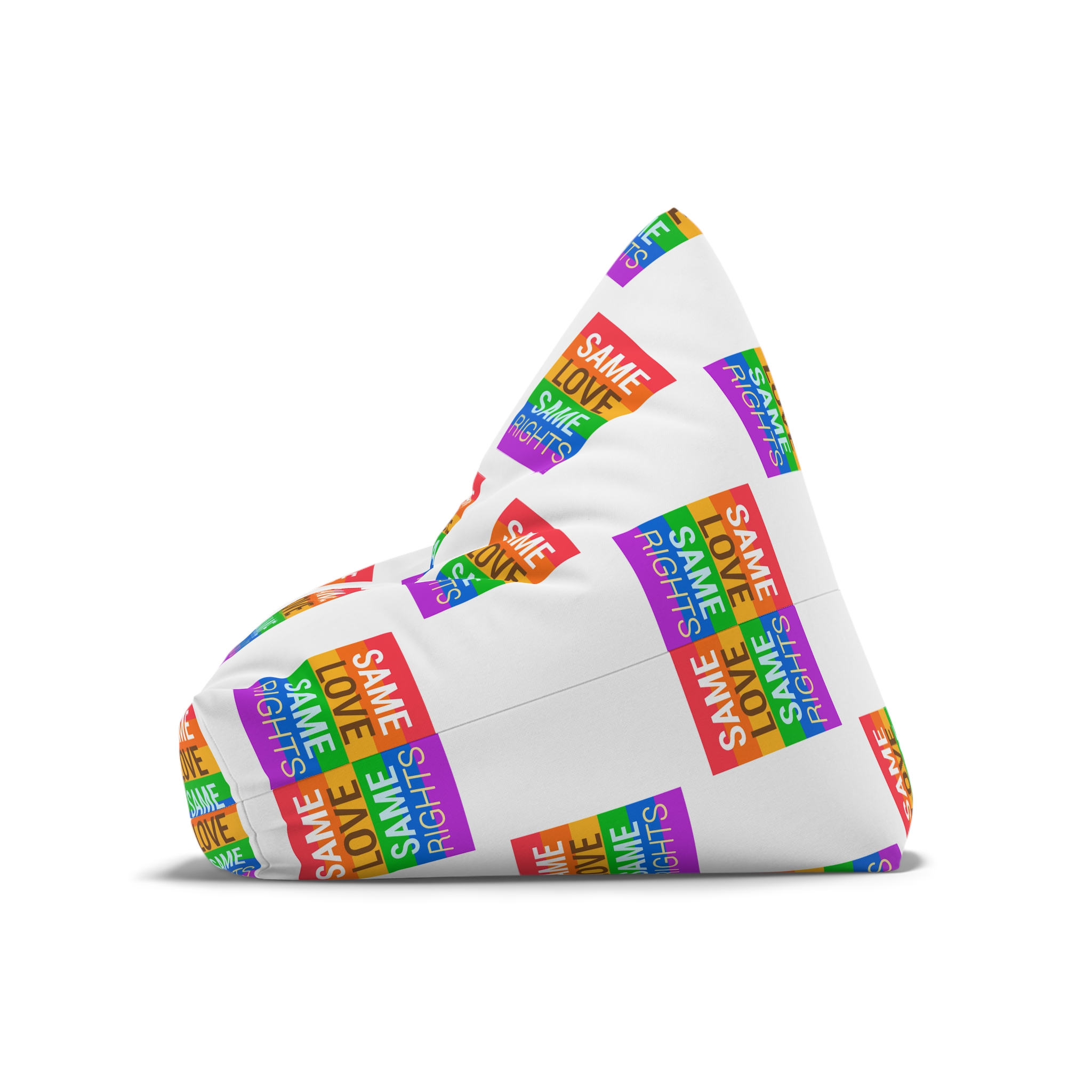 Typography T Shirt Design Collection Bean Bag Chair Cover - Image 8