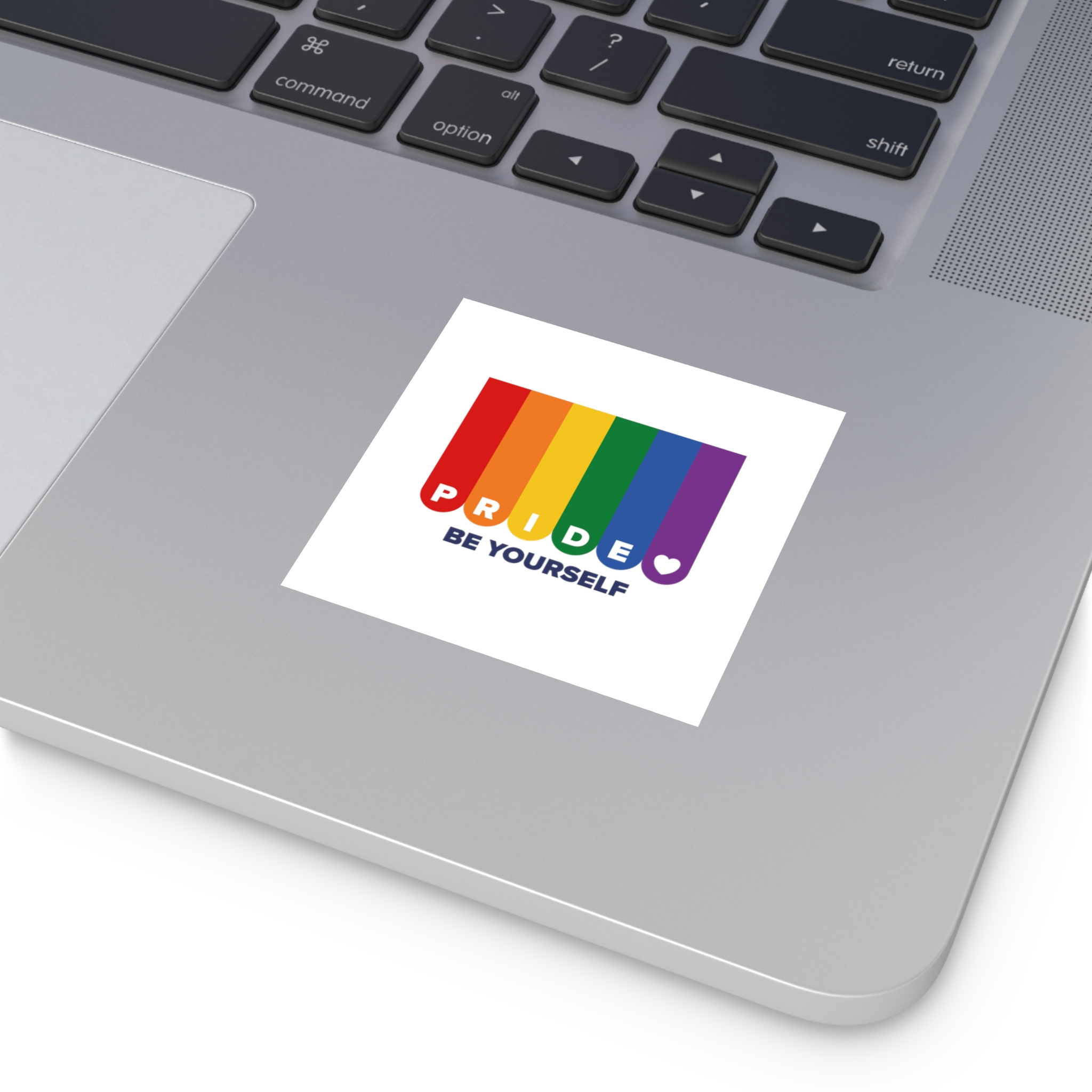 Lgbt Pride Month June Lesbian Gay Bisexual Transgender Lgbtq Flag Rainbow Vector(1) Laminate Stickers Square - Image 15
