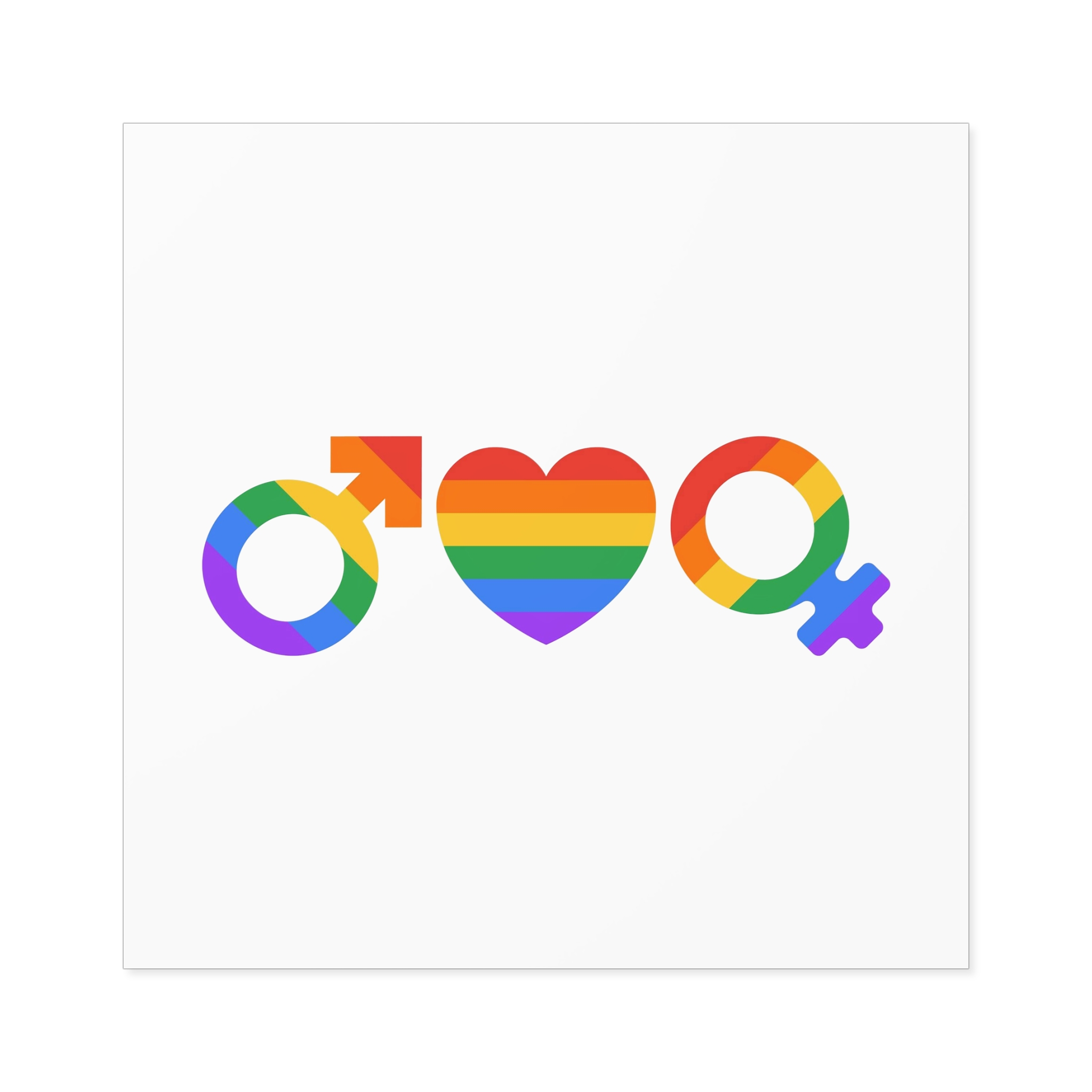Lgbt Pride Month June Lesbian Gay Bisexual Transgender Lgbtq Flag Rainbow Vector(2) Laminate Stickers Square - Image 49