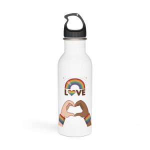 Lgbt Pride Element Collection Stainless Steel Water Bottle