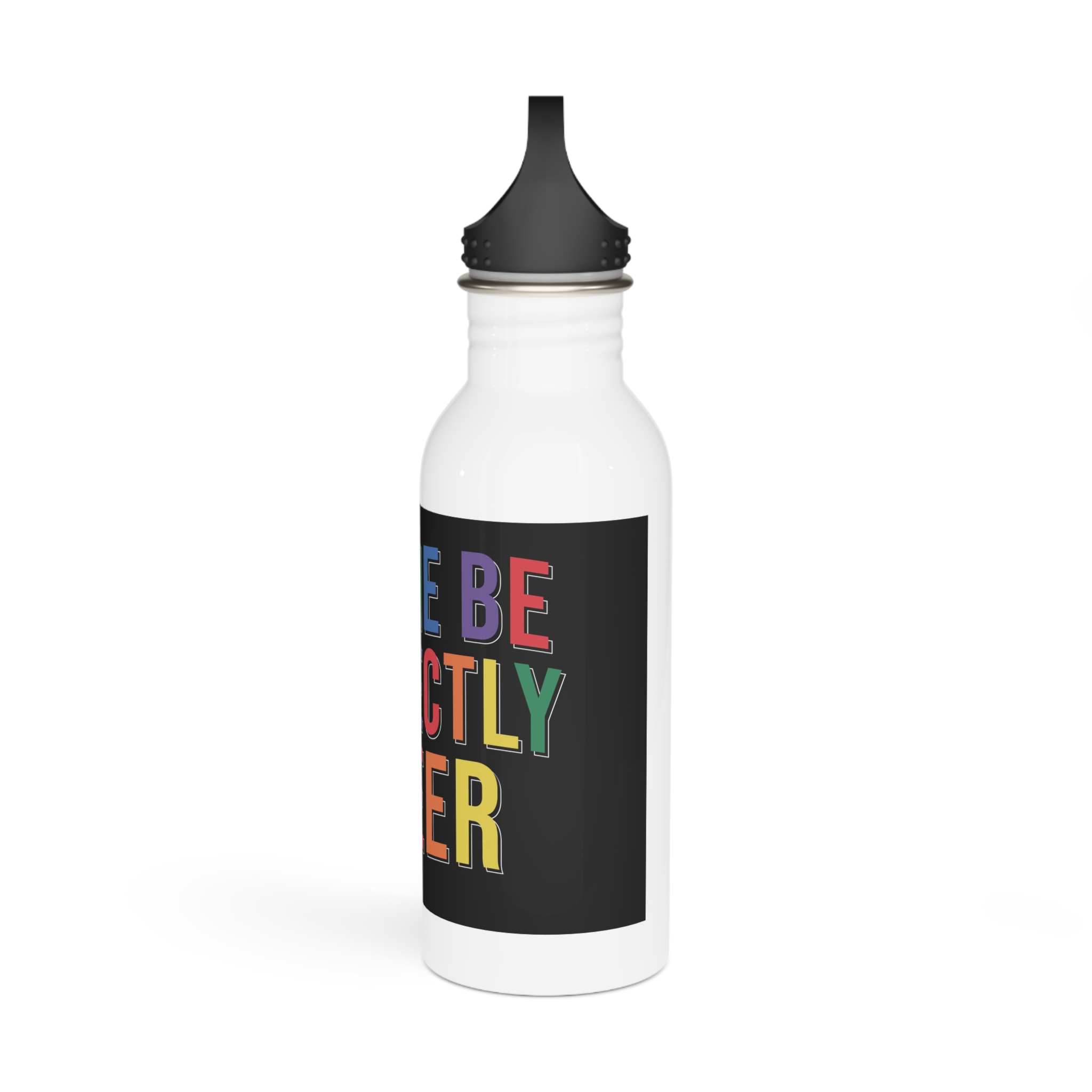 Pride Lgbtq Gay Typography Vector Tshirt Design(9) Stainless Steel Water Bottle - Image 4