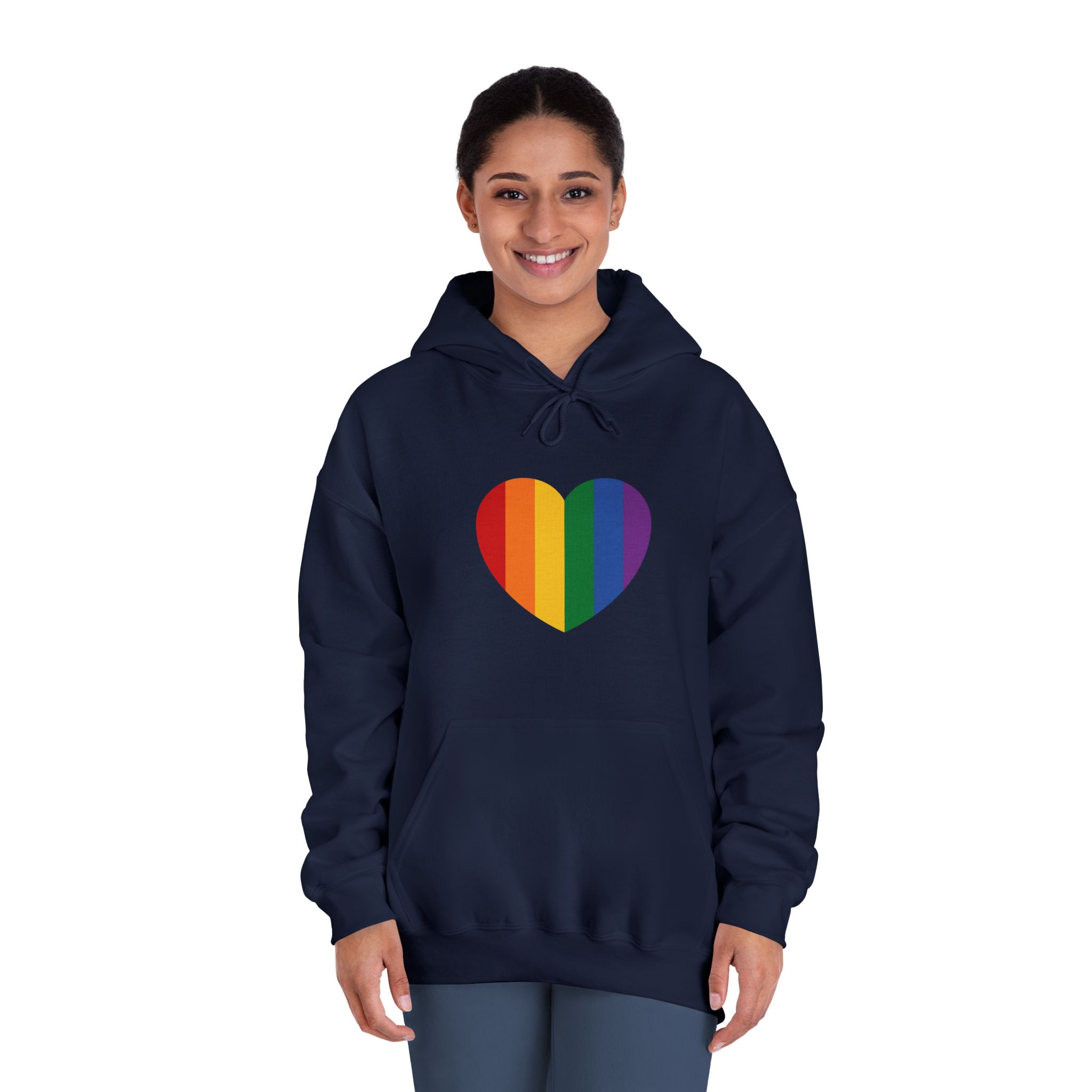 Lgbt Pride Month June Lesbian Gay Bisexual Transgender Lgbtq Flag Rainbow Vector(4) Unisex Dryblend Hooded Sweatshirt - Image 32