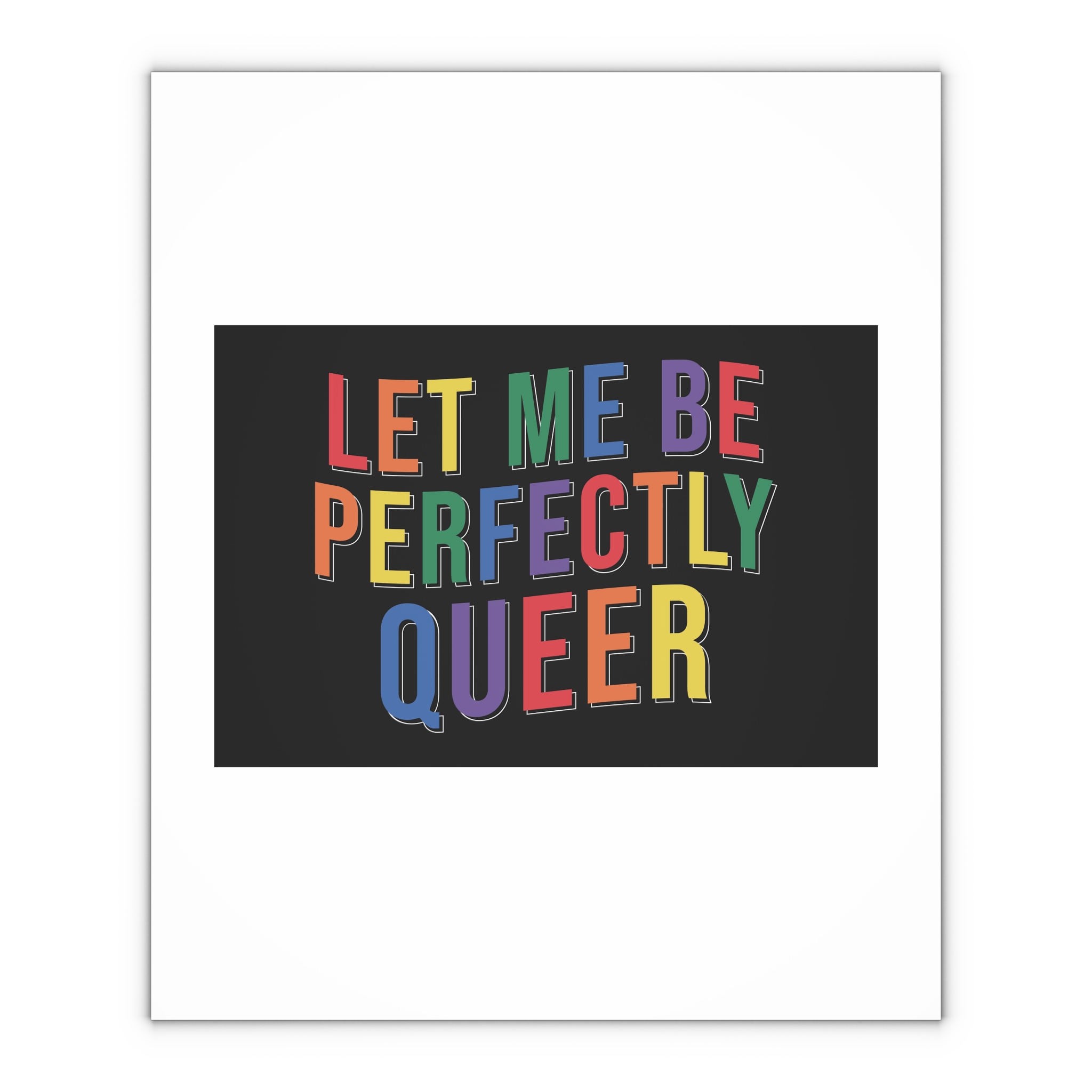 Pride Lgbtq Gay Typography Vector Tshirt Design(9) Gift Wrapping Paper Sheets 1pc - Image 4