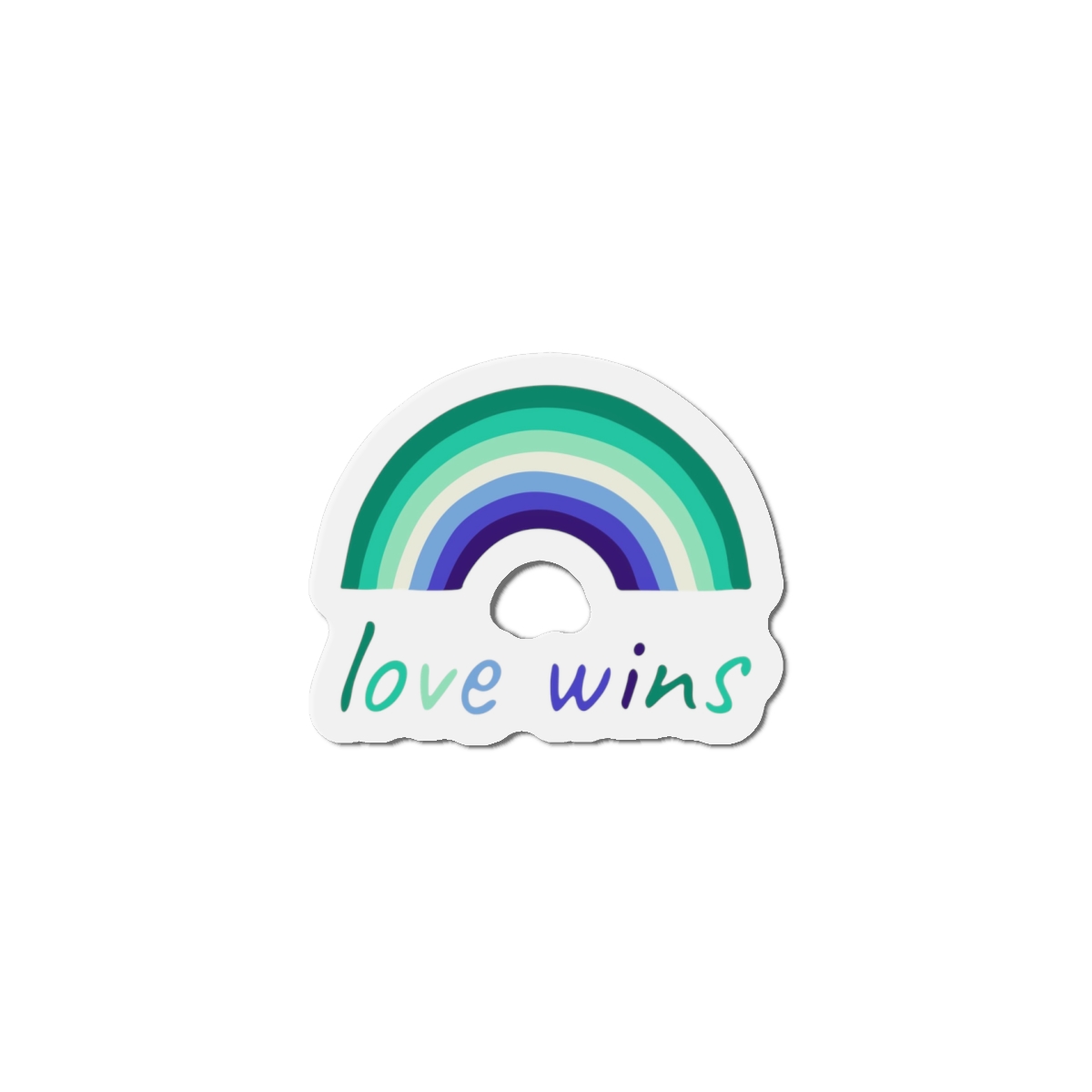 Colorful Rainbow Shape Gay Men Pride Flag Happy Pride Day Lgbtqia Community Pride Month Vector Hand Drawn Doodle Posters Stickers Logo Cards Die Cut Magnets - Image 10