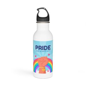Pride Day Concept Stainless Steel Water Bottle