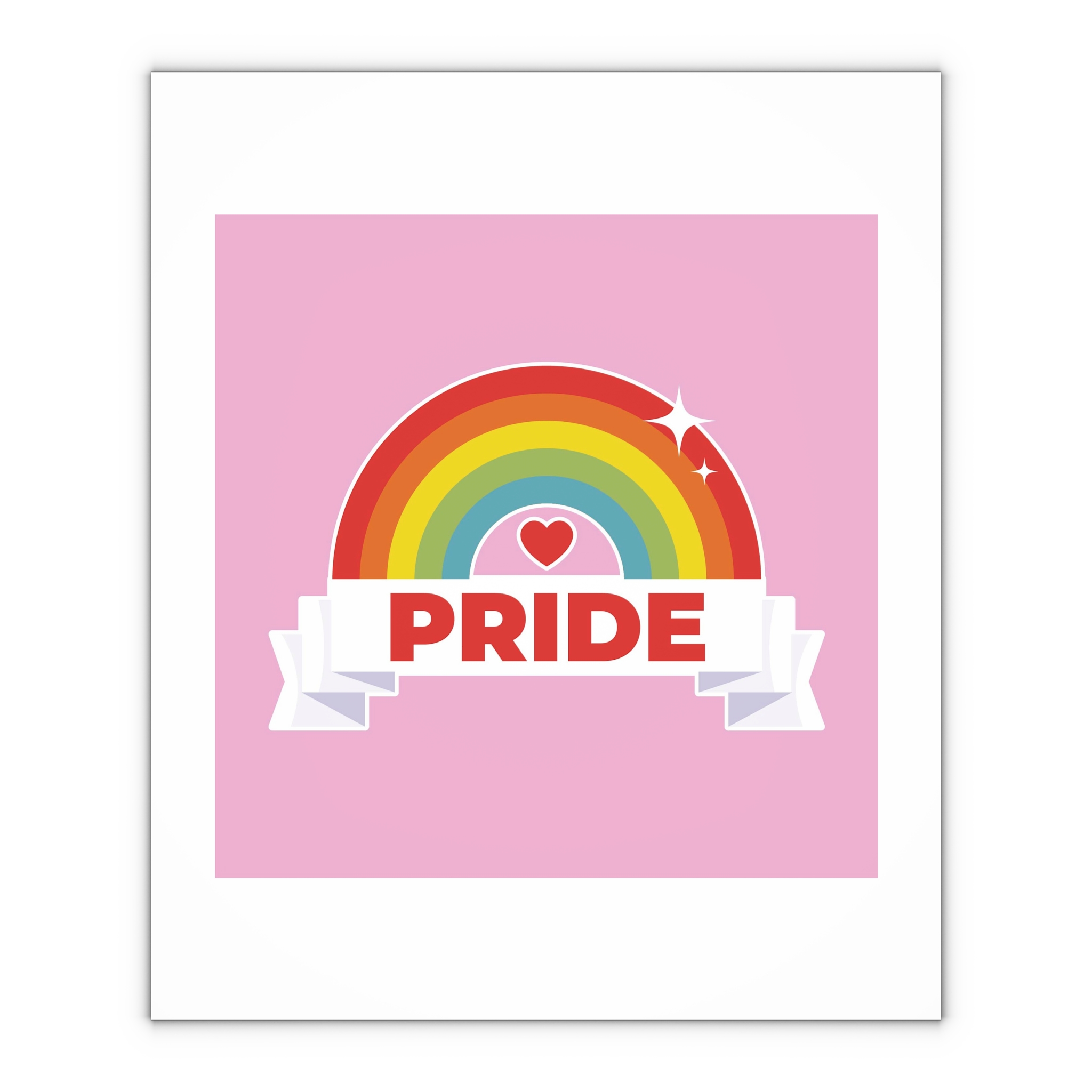 Flat Lgbt Pride Month Logo Template Gift Wrapping Paper Sheets 1pc - Image 4