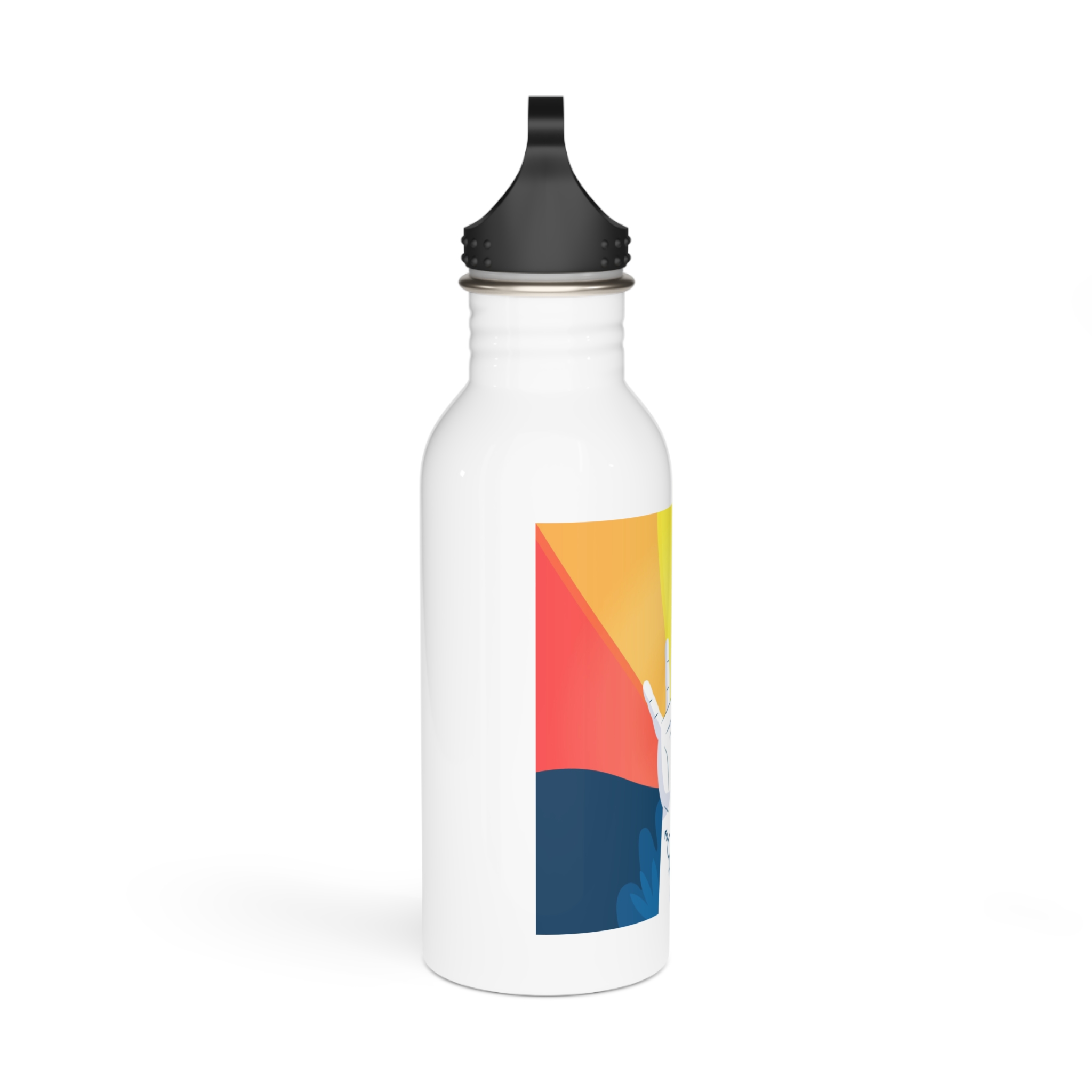Pride Day Concept Stainless Steel Water Bottle - Image 2