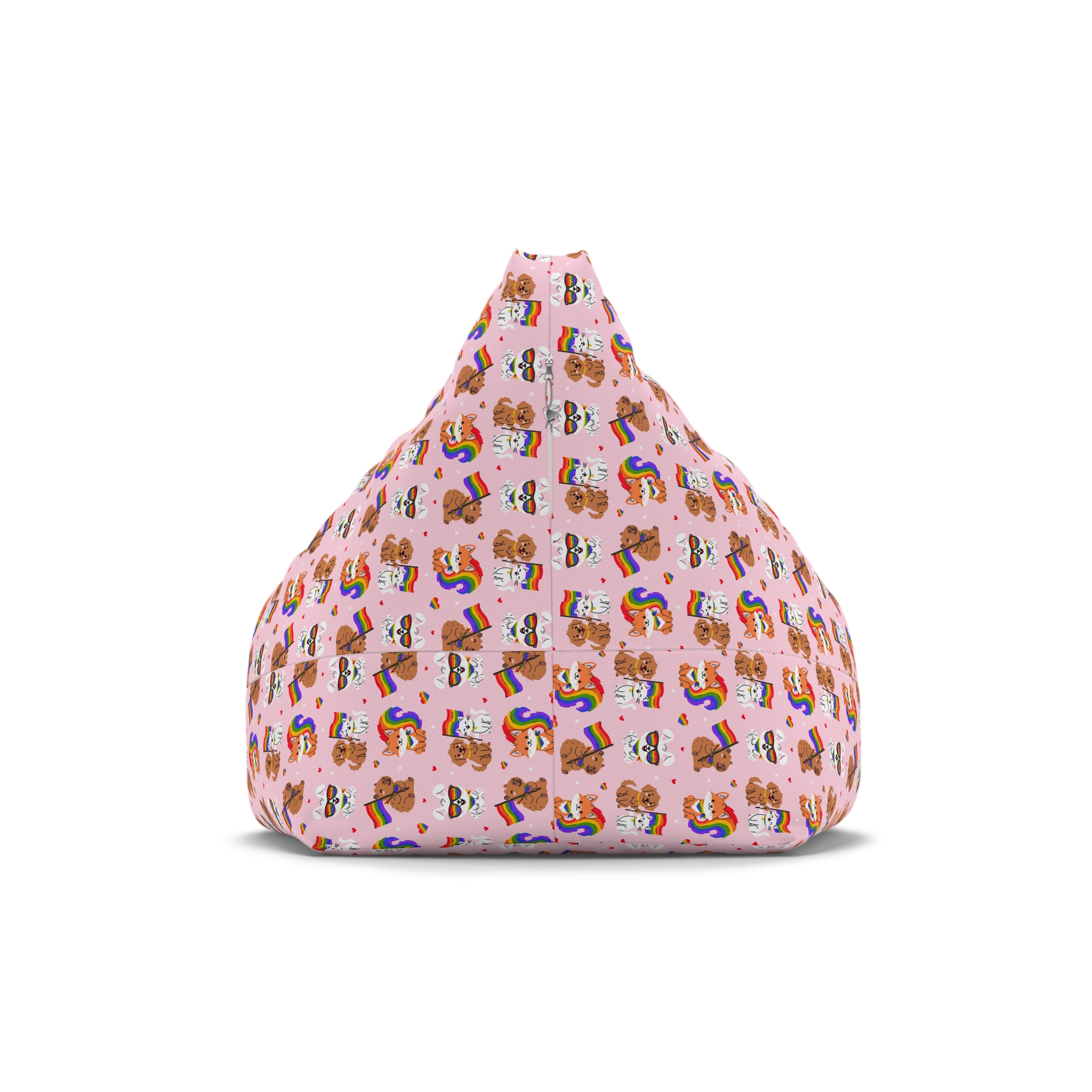 Lesbian Pride Design F6321F Bean Bag Chair Cover - Image 2