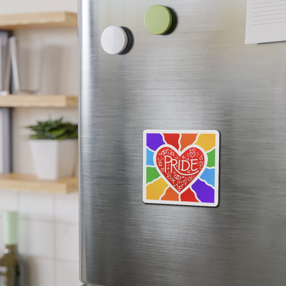 Pride Day Concept Illustration Die Cut Magnets - Image 6