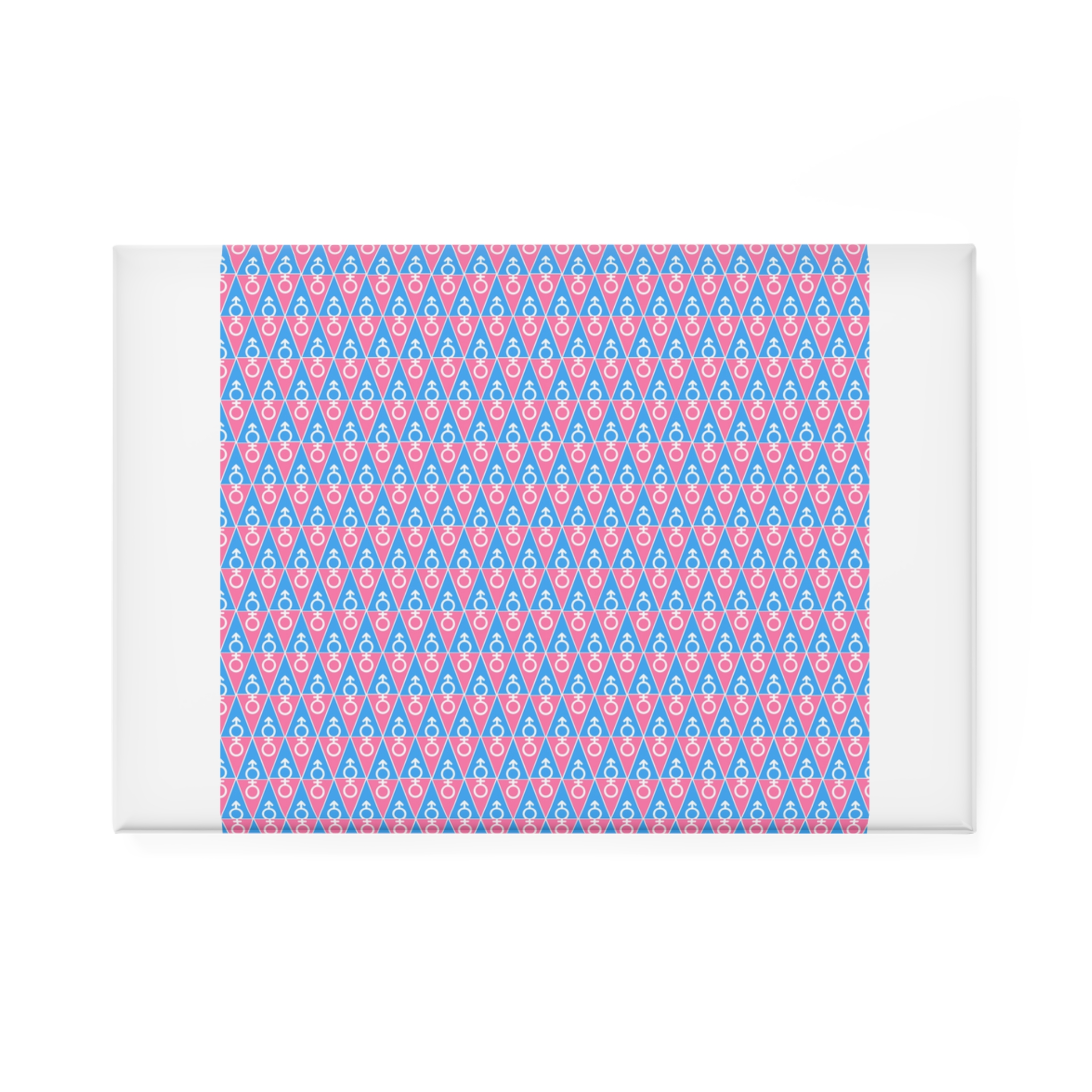 Gender Symbol Pattern Button Magnet Rectangle 1 And 10 Pcs - Image 5