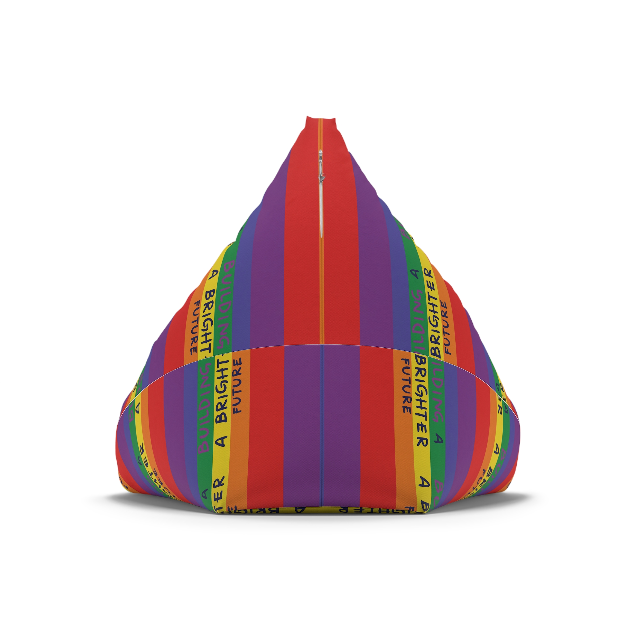 Rainbow Lgbt Flag Vector Illustration Pride Month Rainbow Lgbt Flag Vector Illustration Pri Bean Bag Chair Cover - Image 6