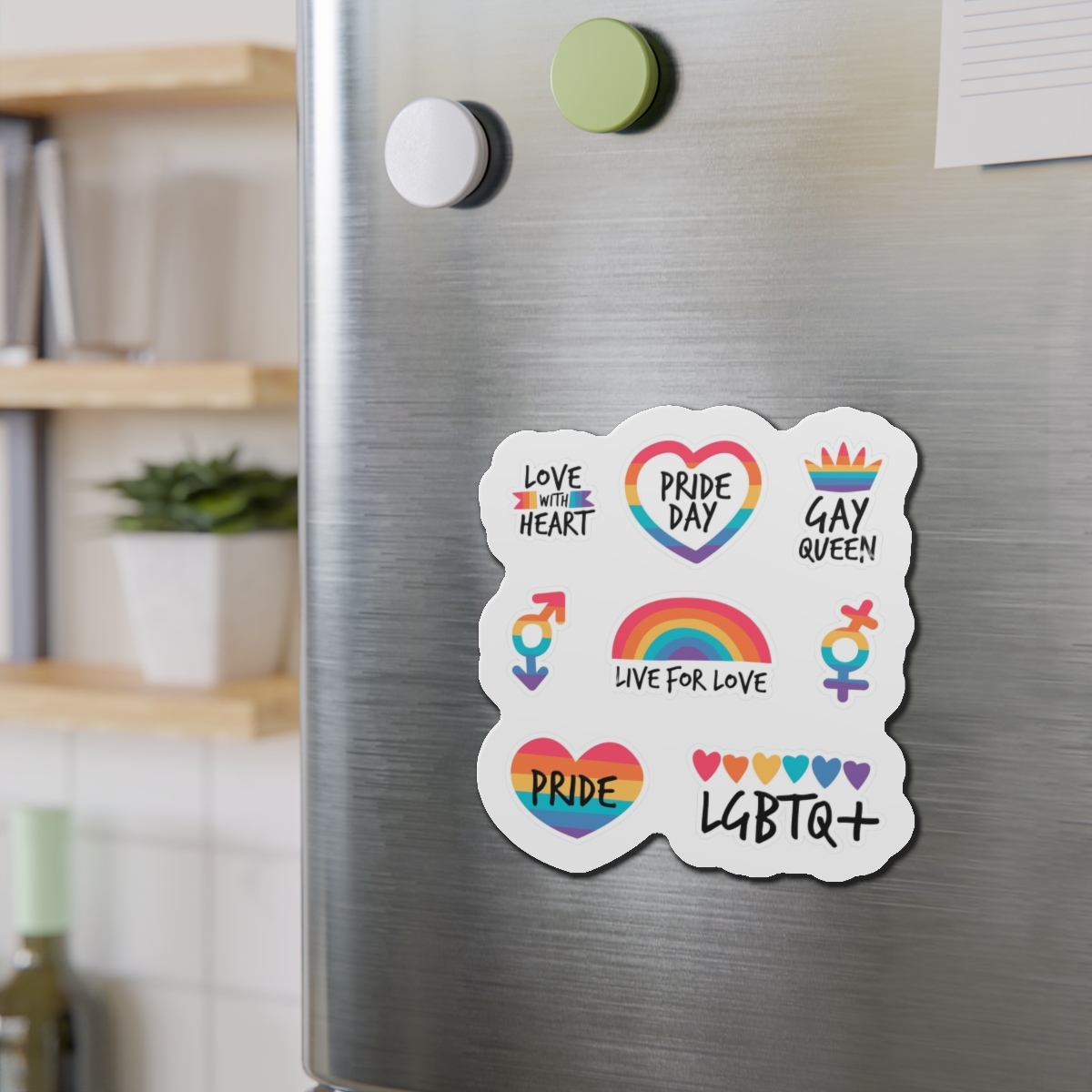 Pride Day Label Set Die Cut Magnets - Image 15