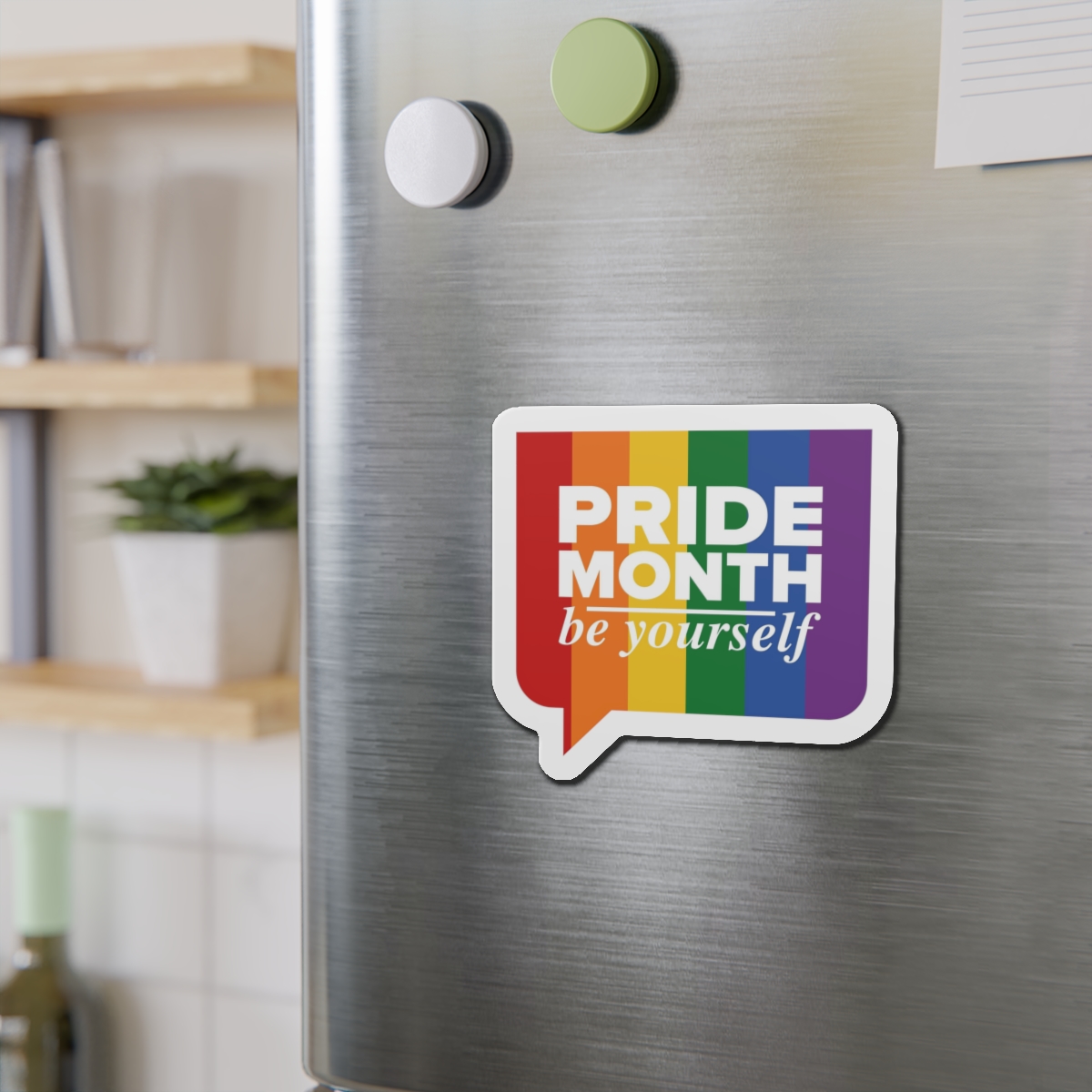 Lgbt Pride Month June Lgbt Flag Rainbow Flag Love Concept Vector Illustration Poster (1) Die Cut Magnets - Image 12