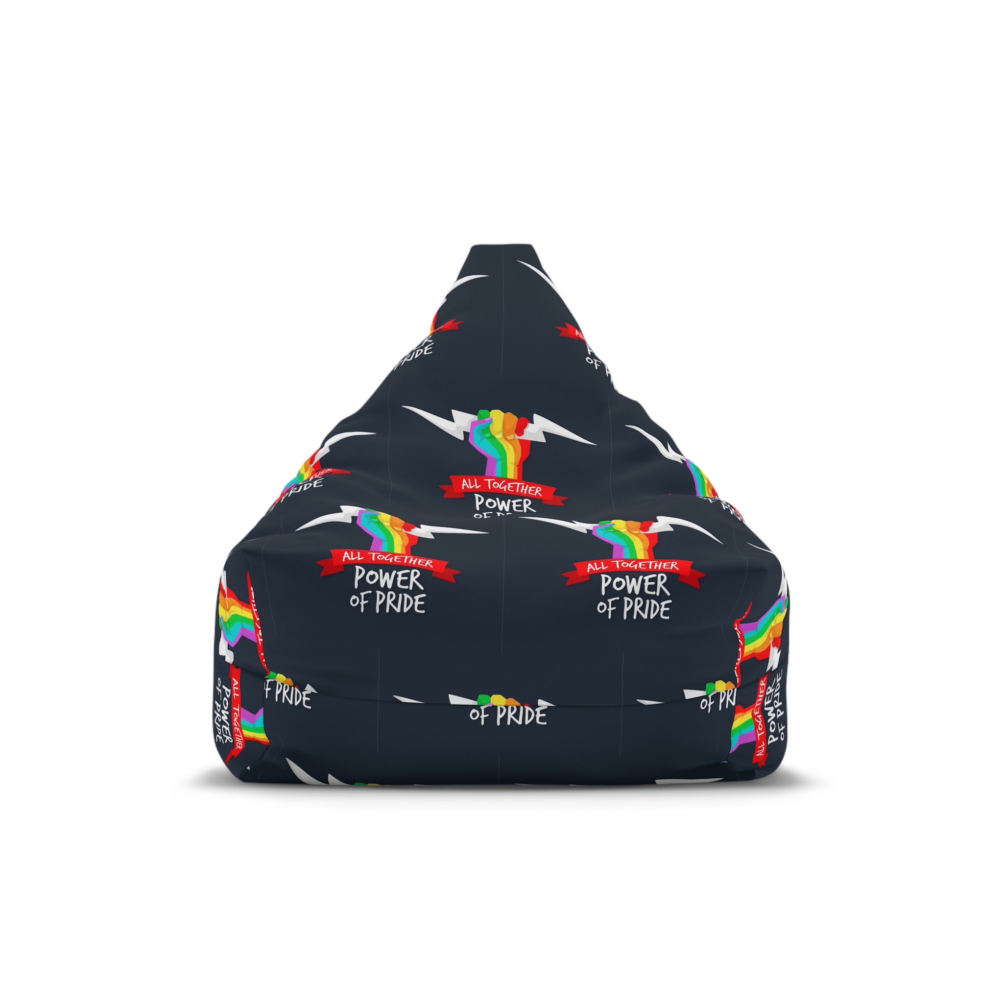 Pride Day Event Theme Bean Bag Chair Cover