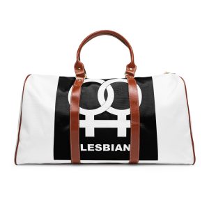 Lesbian Pride Design 5F97D7 Waterproof Travel Bag