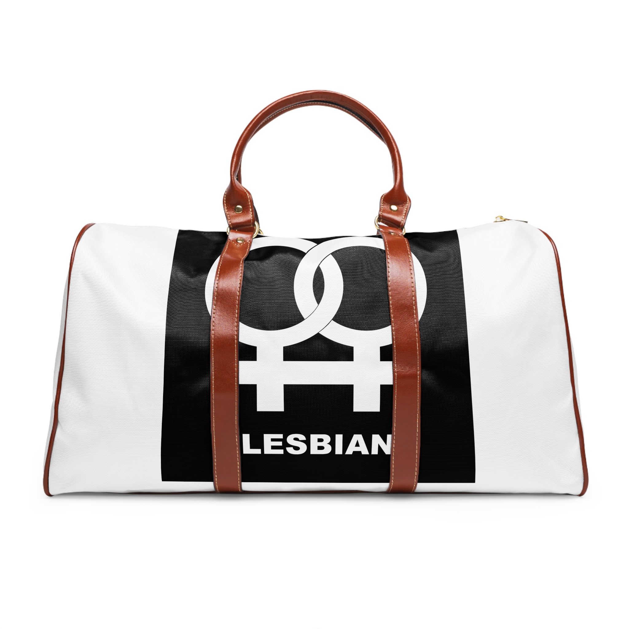 Lesbian Pride Design 5F97D7 Waterproof Travel Bag