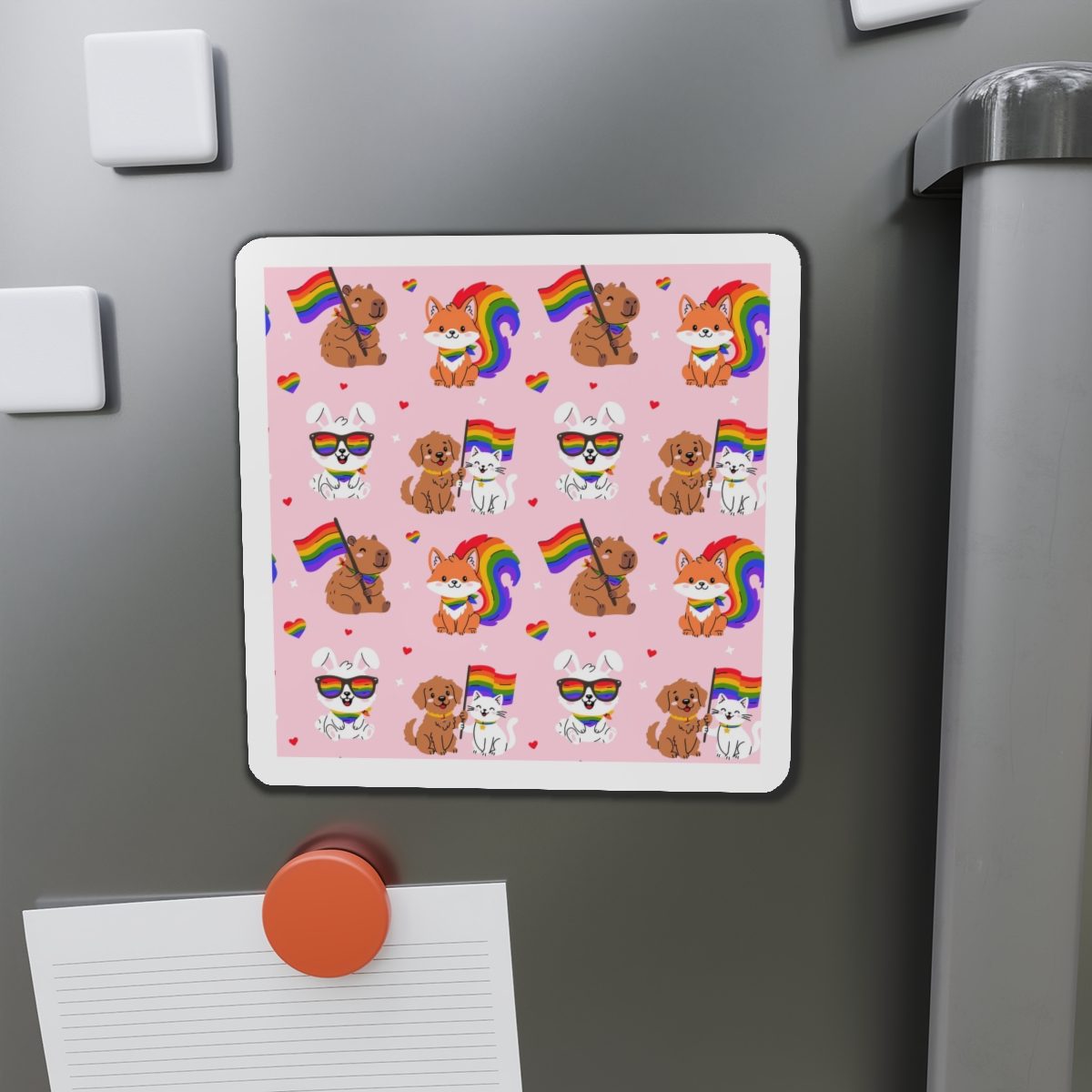Lesbian Pride Design F6321F Die Cut Magnets - Image 14
