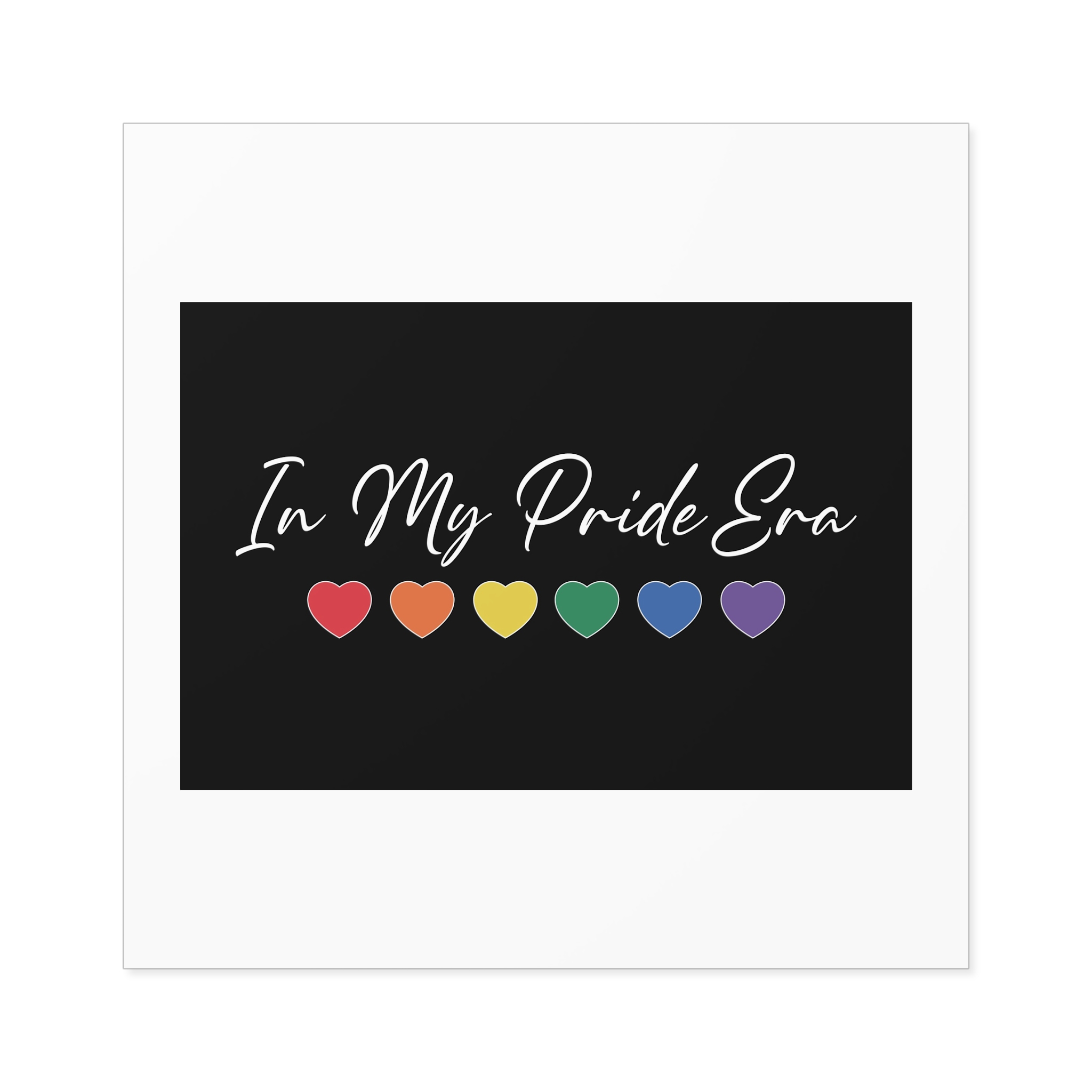 Pride Lgbtq Gay Typography Vector Tshirt Design(2) Laminate Stickers Square - Image 49