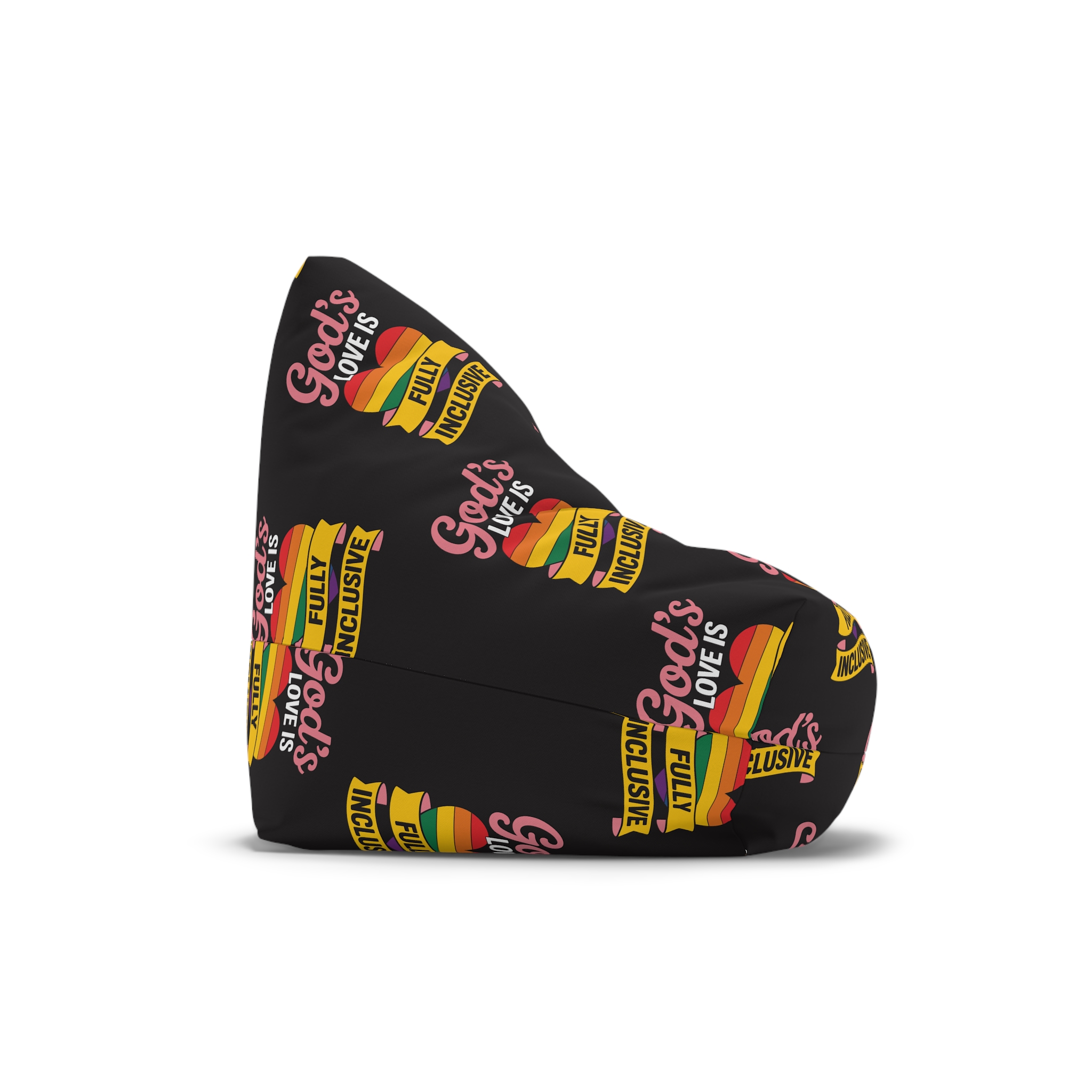 Lesbian Pride Design 050E93 Bean Bag Chair Cover - Image 3