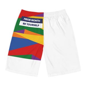 Lgbt Pride Month June Lesbian Gay Bisexual Transgender Lgbtq Flag Rainbow Vector(2) Mens Board Shorts Aop