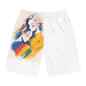 Lesbian Pride Design 1754C4 Mens Board Shorts Aop