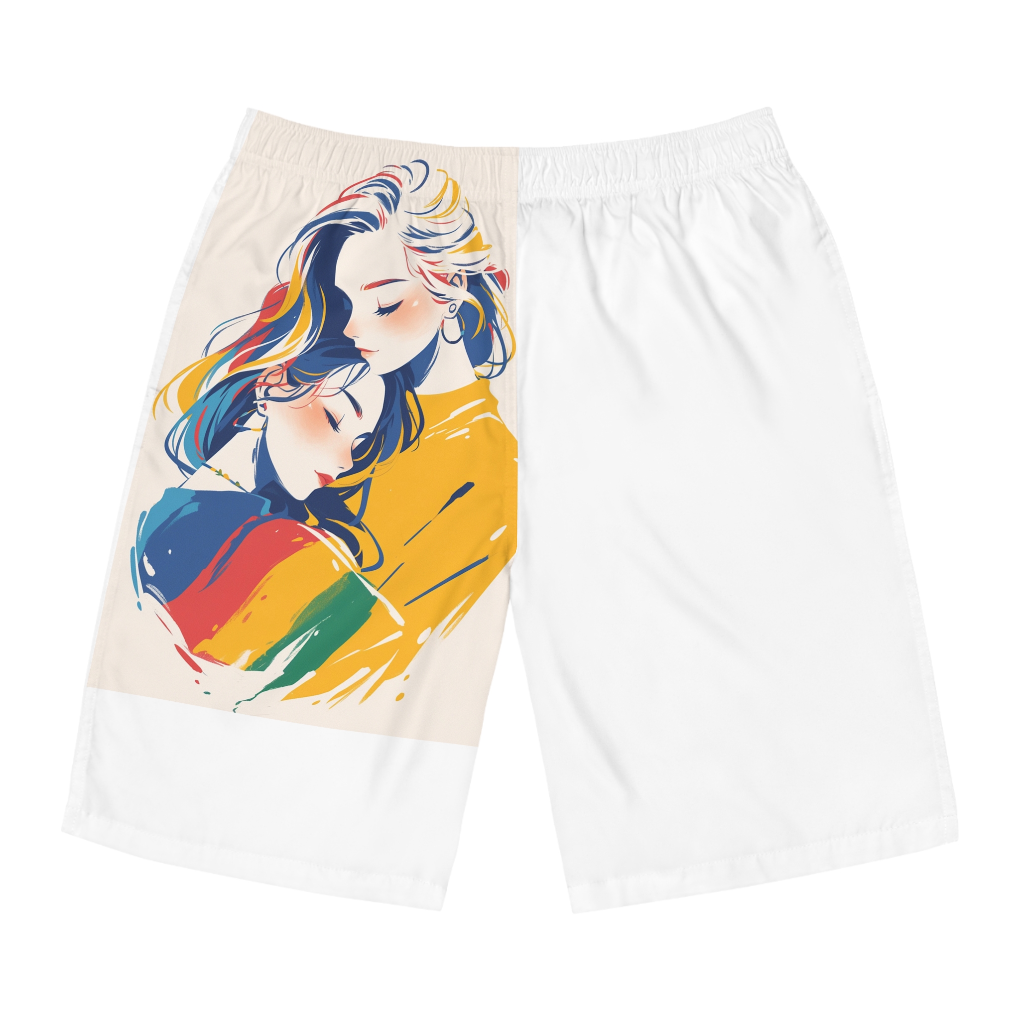 Lesbian Pride Design 1754C4 Mens Board Shorts Aop