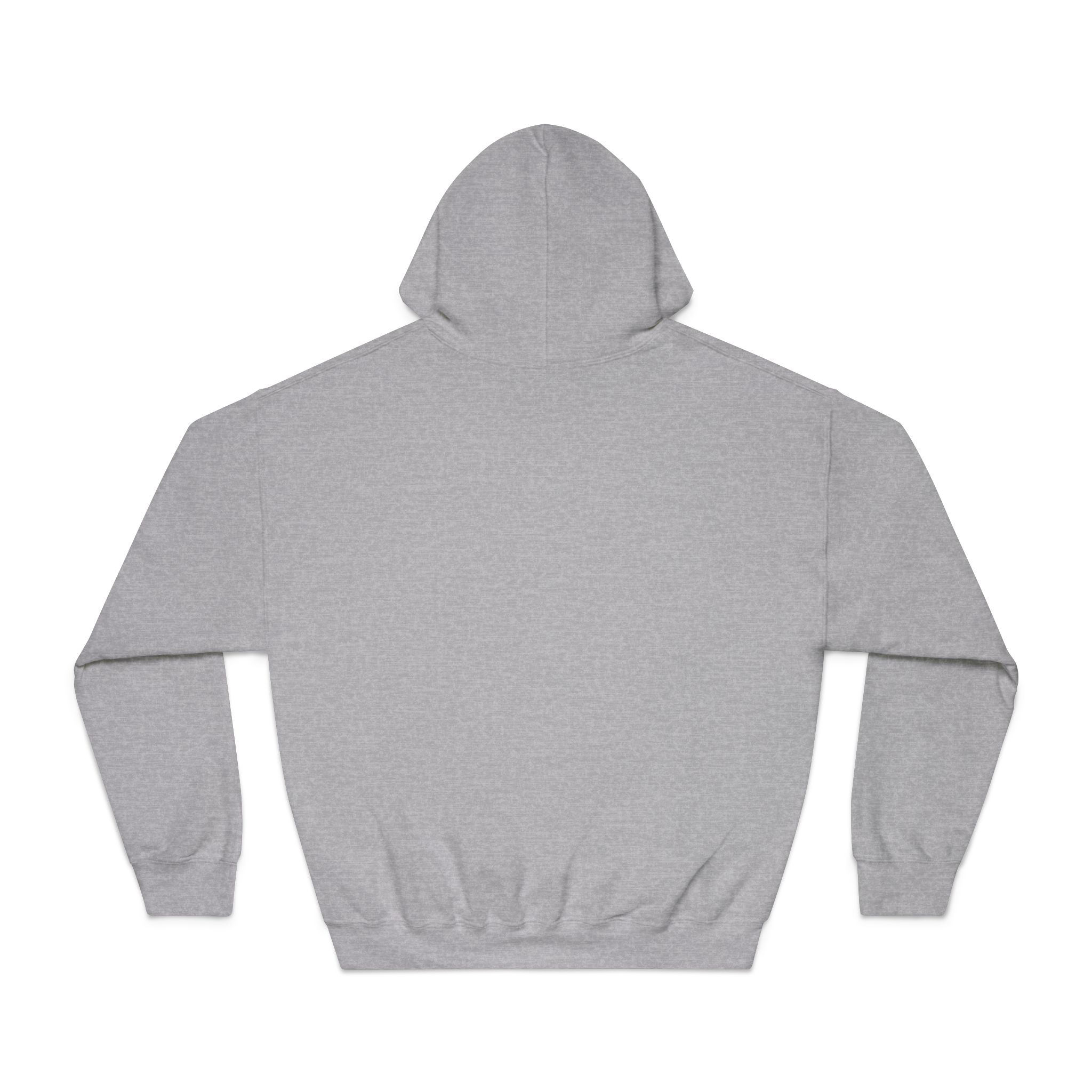 Poster Man With Rainbow Colored Face Rainbow Colored Background Unisex Dryblend Hooded Sweatshirt - Image 14