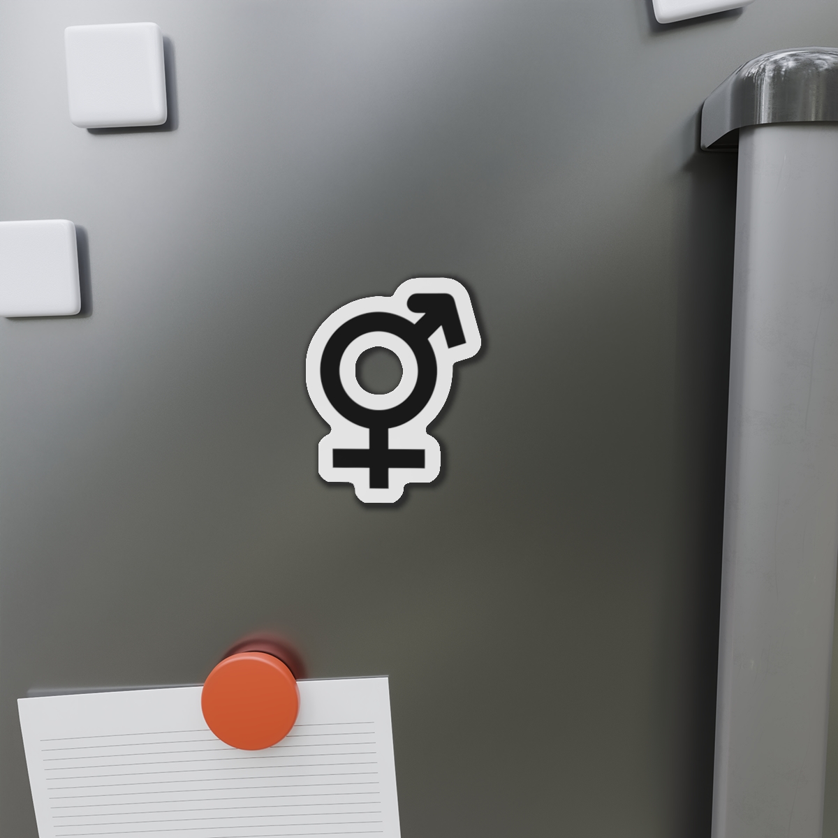 Combined Gender Symbol Diversity Identity Die Cut Magnets - Image 8
