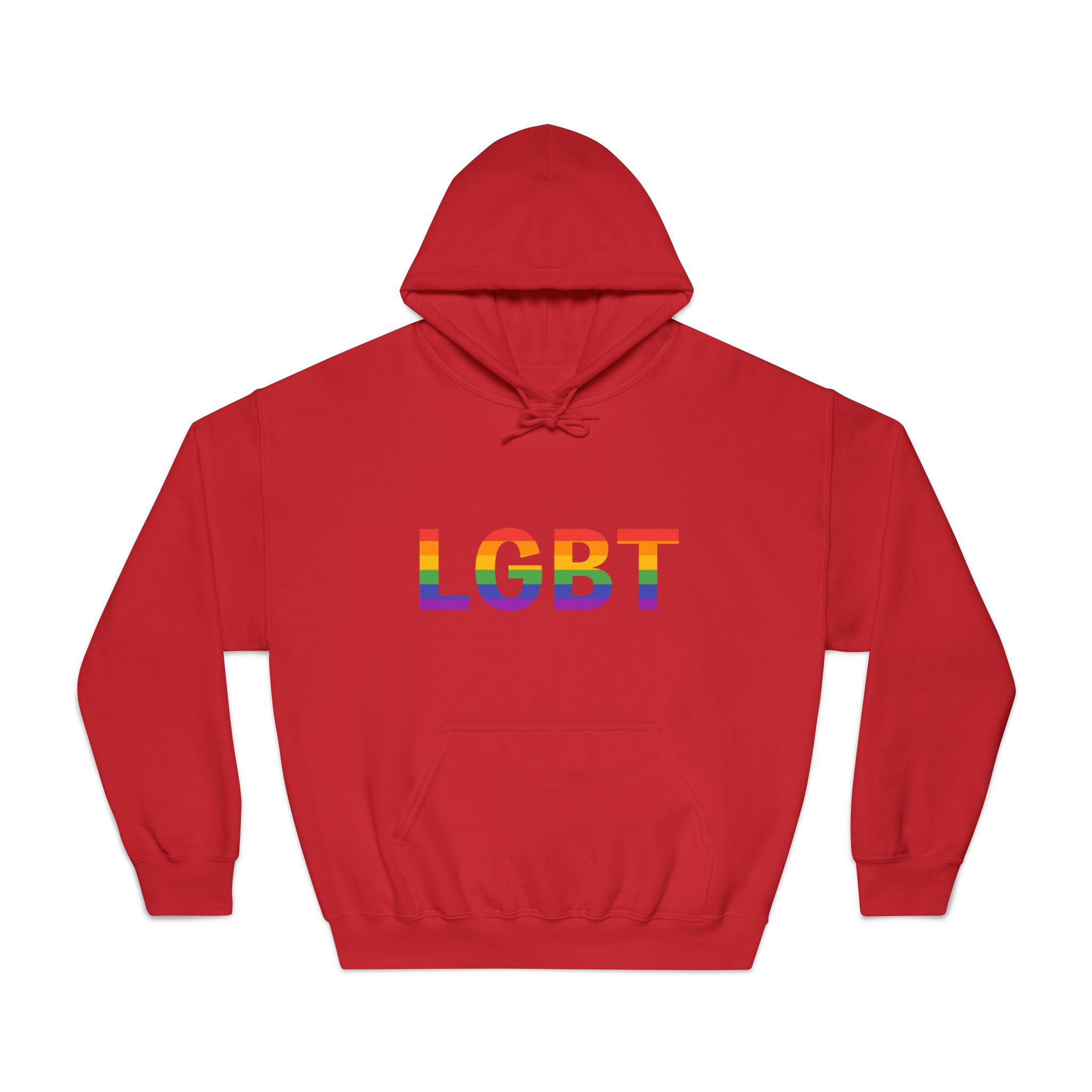 Lgbt Rainbow Colors Lgbt Logo Unisex Dryblend Hooded Sweatshirt - Image 33
