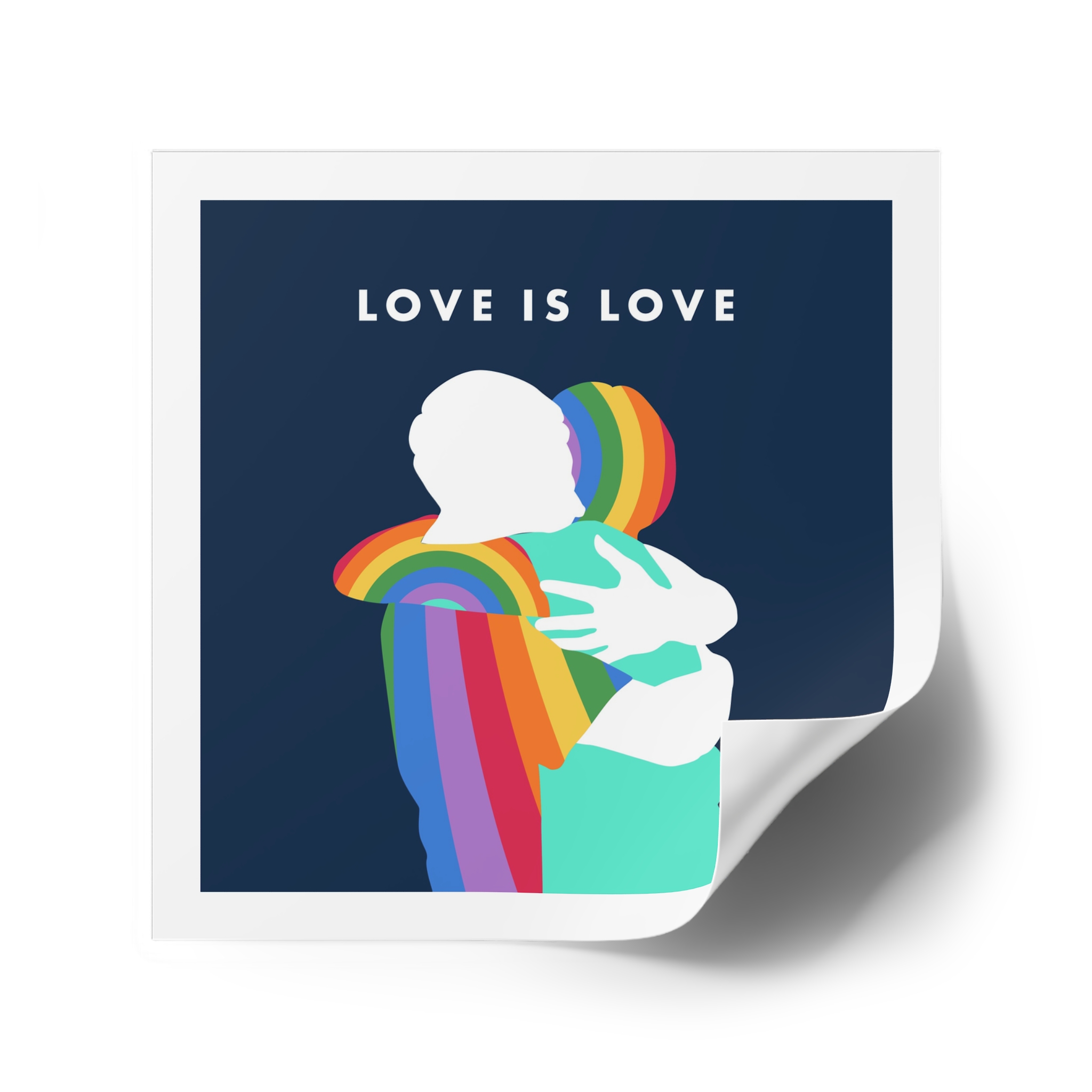 Pride Month 04 Laminate Stickers Square - Image 74