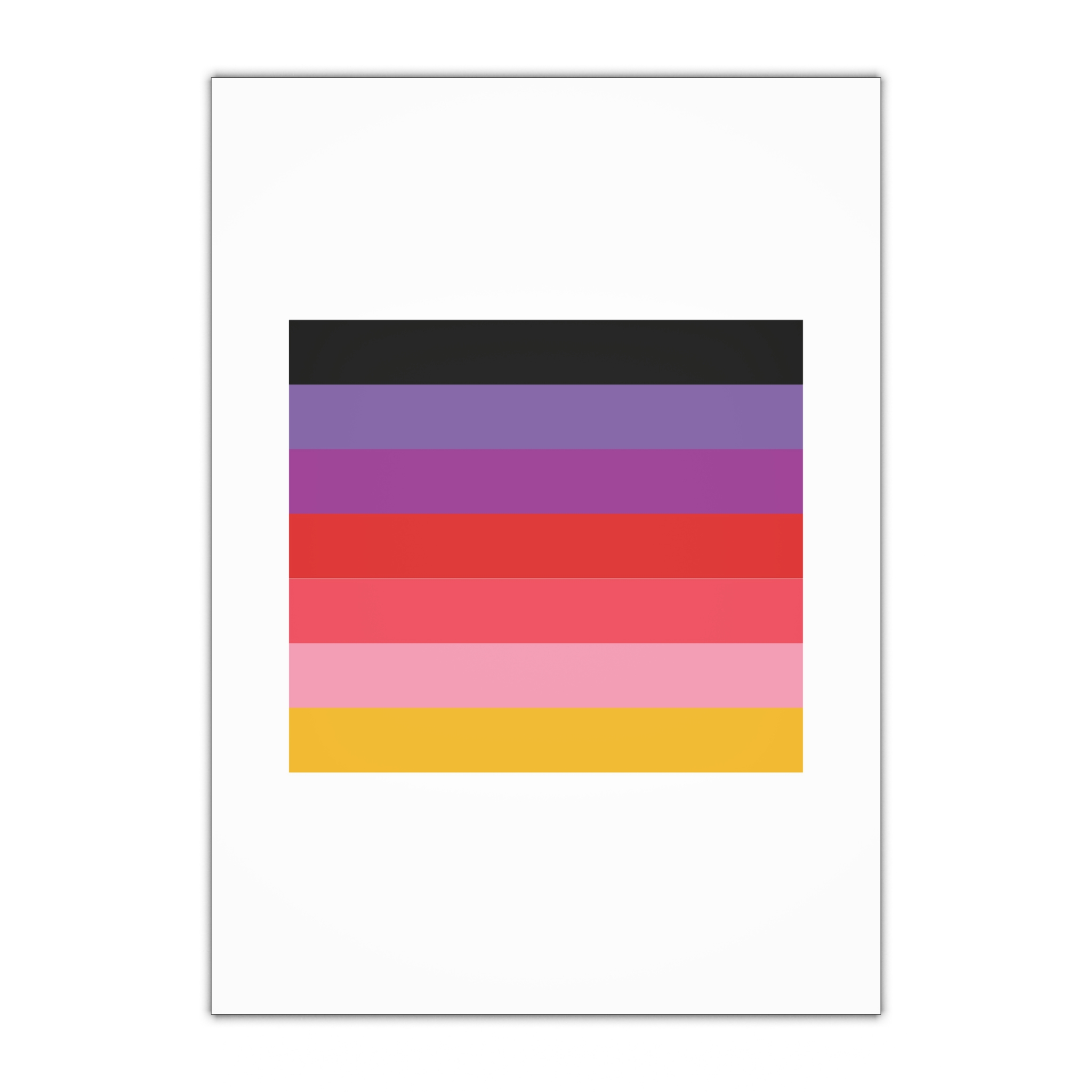 Lesbian Pride Design DC3A9F Gift Wrapping Paper Sheets 1pc