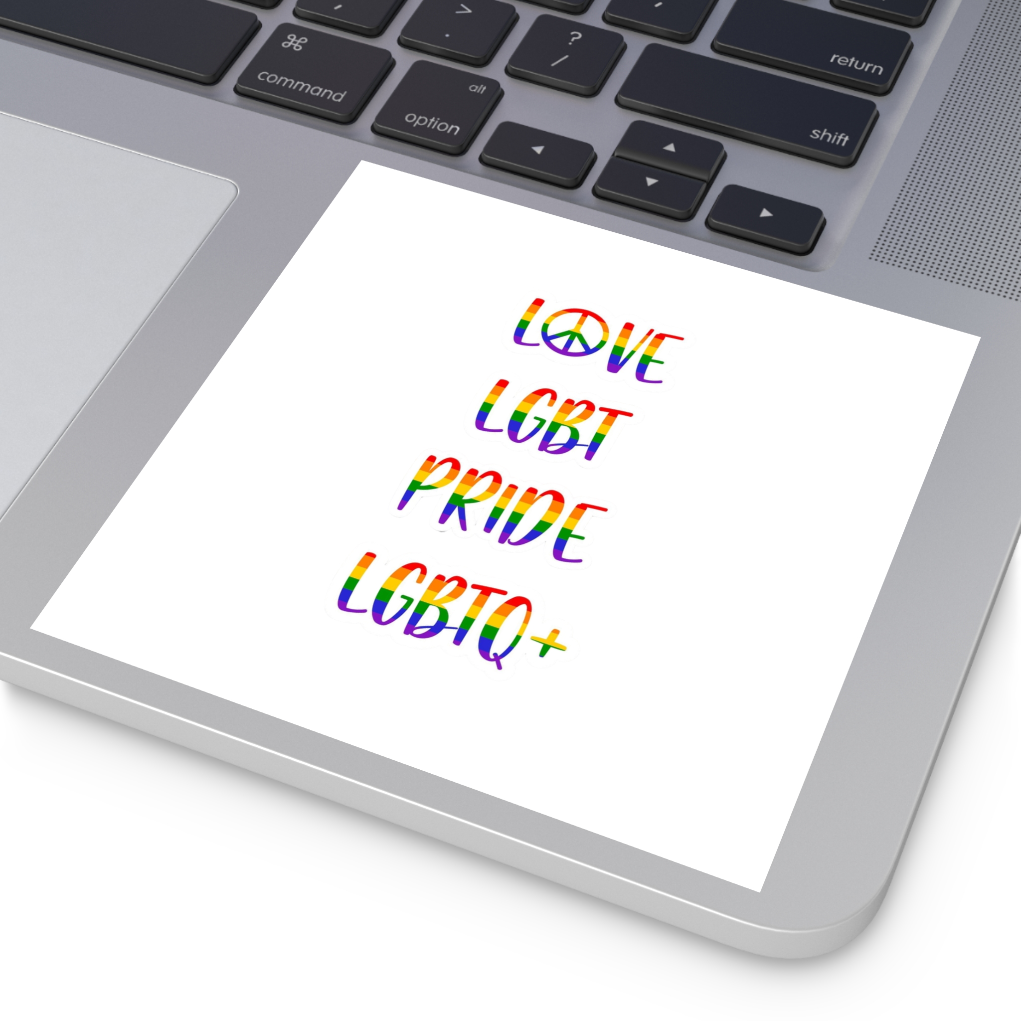 Lgbt Pride Month June Poster Card Banner Background Vector Illustration Laminate Stickers Square - Image 43