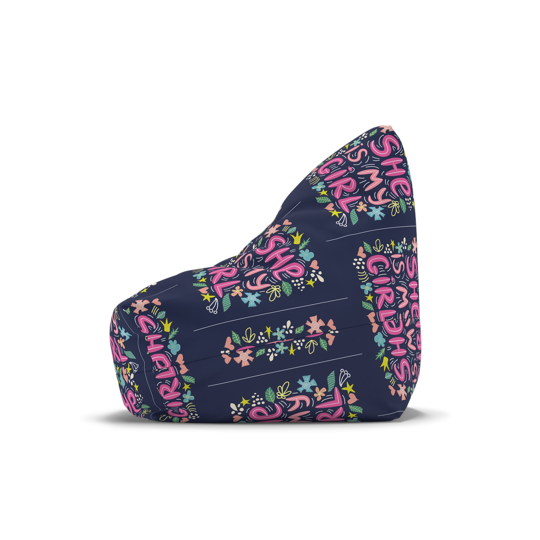 Lesbian Pride Design 7C7988 Bean Bag Chair Cover - Image 4