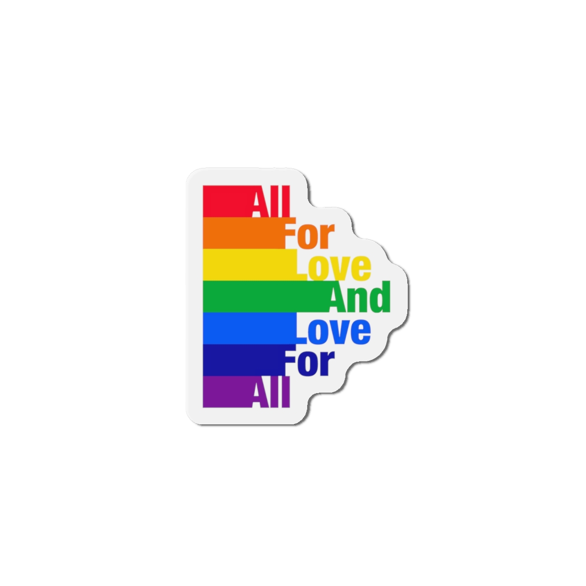 Pride Illustration Die Cut Magnets - Image 10