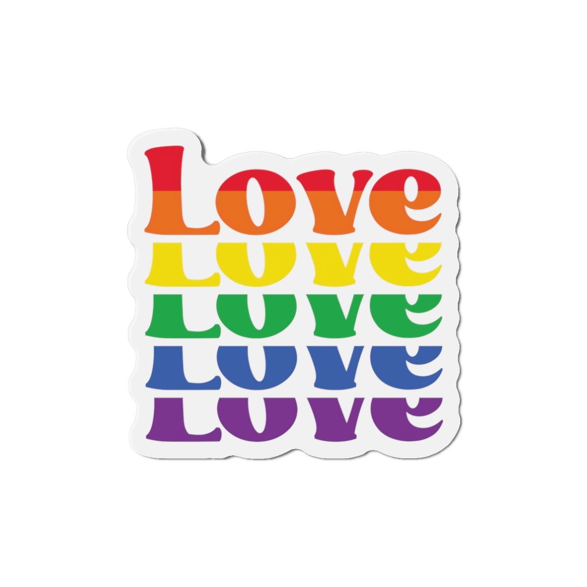 Gay Pride Svg Design (1) Die Cut Magnets - Image 4