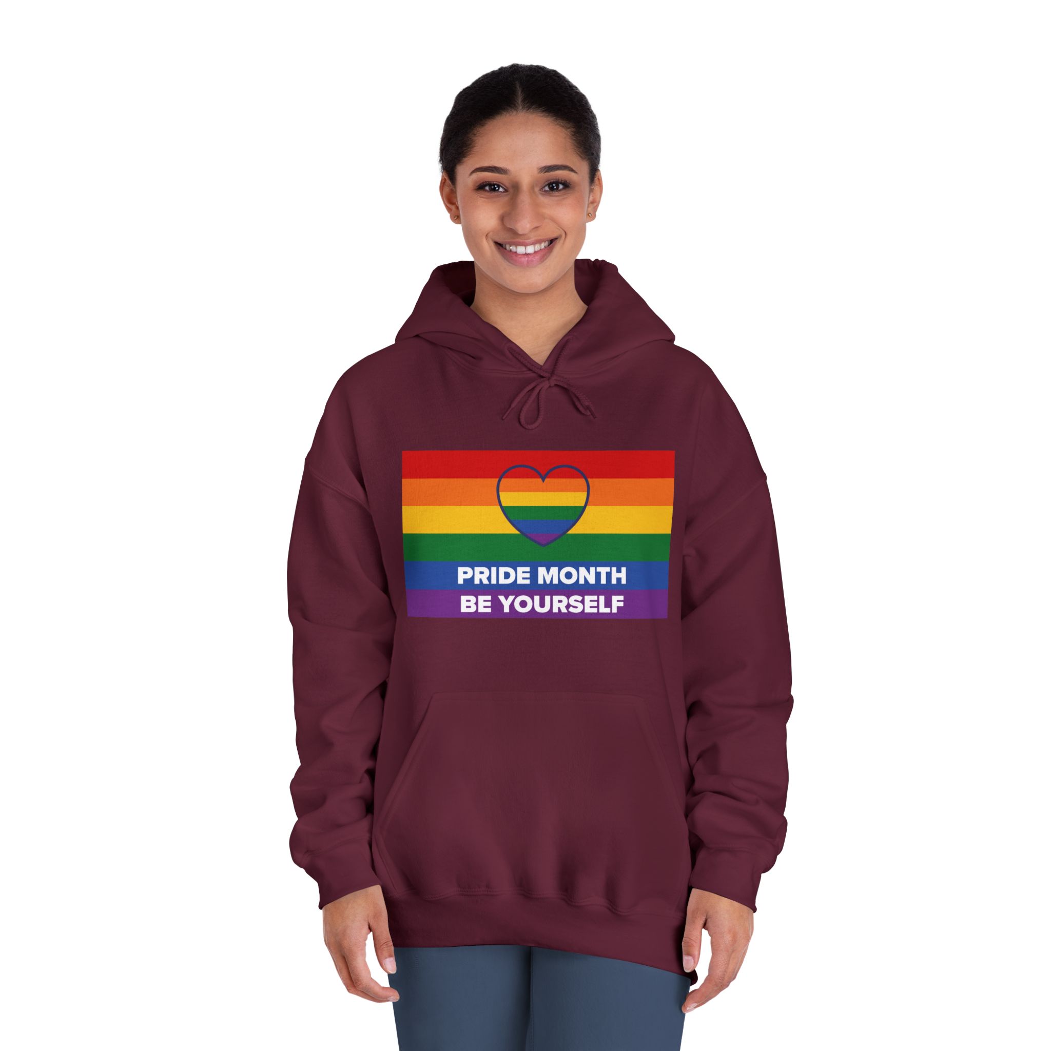 Lgbt Pride Month June Lesbian Gay Bisexual Transgender Lgbtq Flag Rainbow Vector3 Unisex Dryblend Hooded Sweatshirt - Image 20