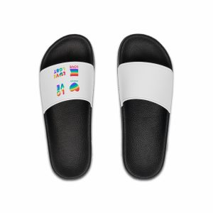 Pride Day Label Collection Theme Mens Slide Sandals