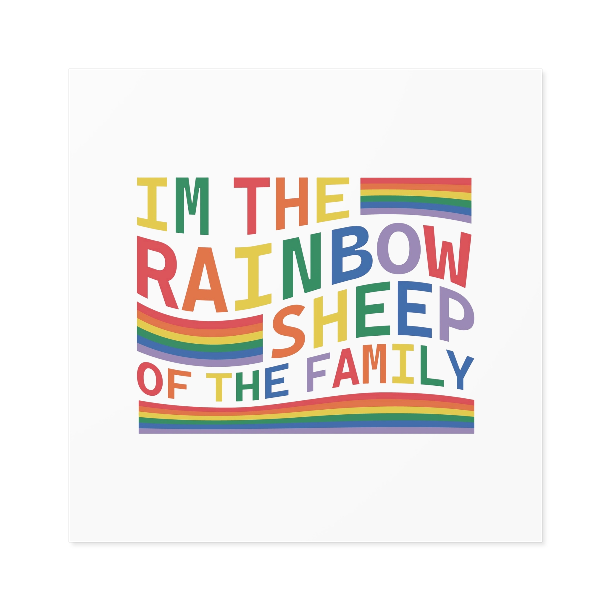 Lgbtq Pride Month Svg Design Bundle(1) Laminate Stickers Square - Image 77