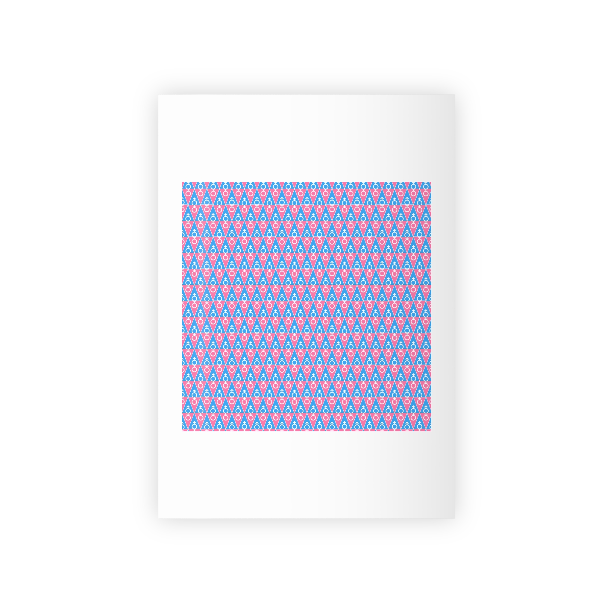 Gender Symbol Pattern Gift Wrapping Paper Rolls 1pc